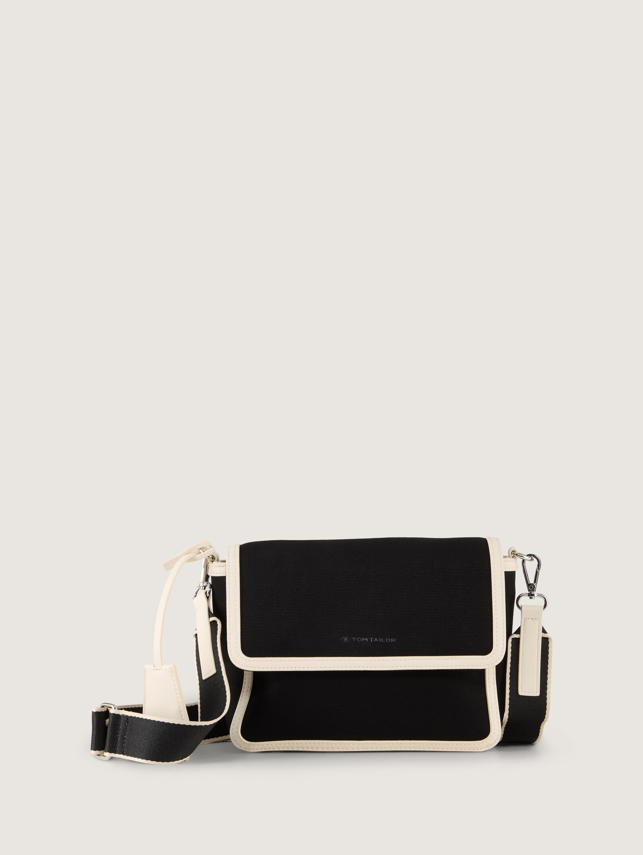 TTSUZI M Schultertasche mit kontrastierenden Kantendetails - schwarz_black - 