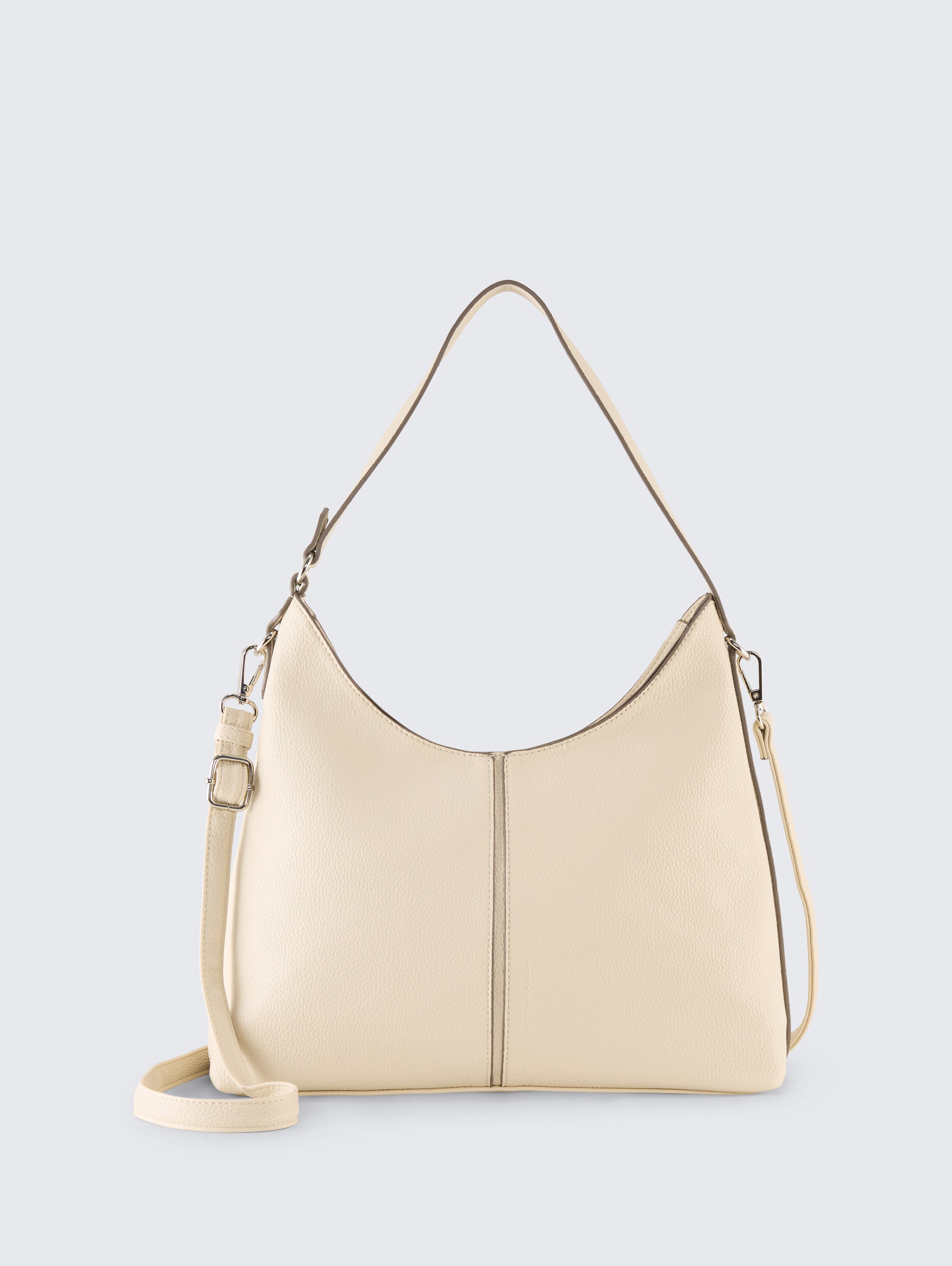 TTJEMA M Beuteltasche mit Ziernaht - off_white_off_white - 