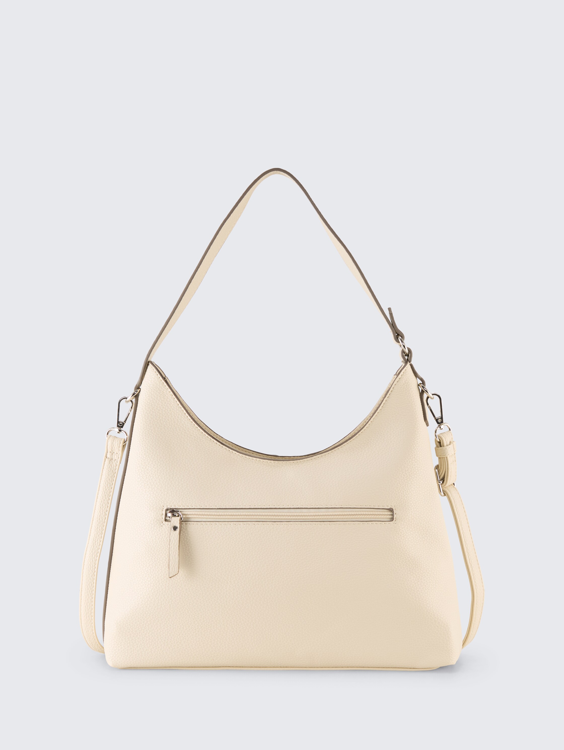 TTJEMA M Beuteltasche mit Ziernaht - off_white_off_white - 