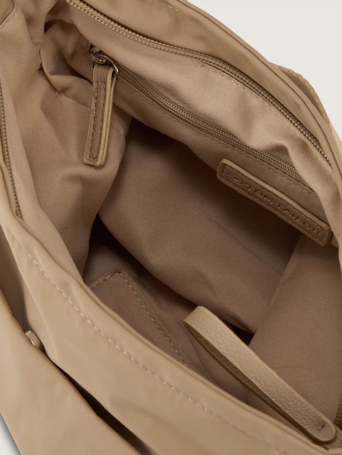 TTSANSA M Umhängetasche - taupe / taupe - seitliche Produkt-Ansicht 