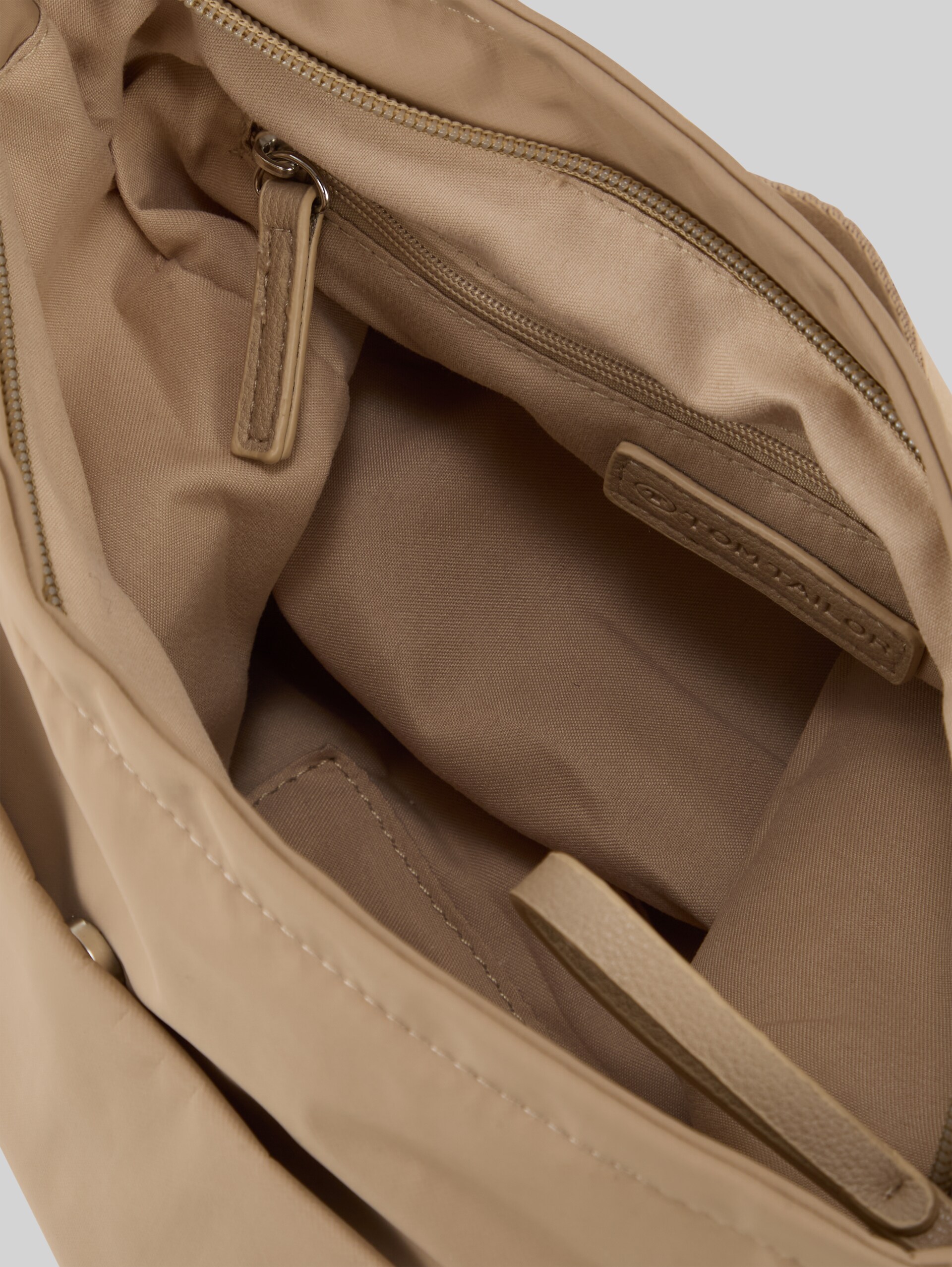 TTSANSA M Umhängetasche - taupe / taupe - seitliche Produkt-Ansicht 