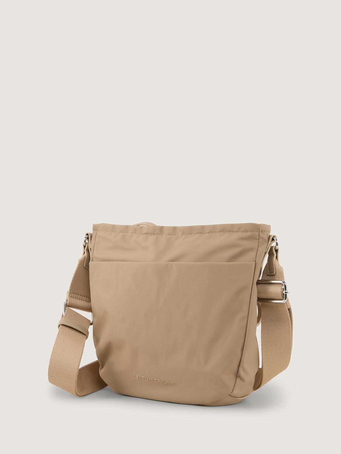 TTSANSA M Umhängetasche - taupe / taupe - seitliche Produkt-Ansicht 