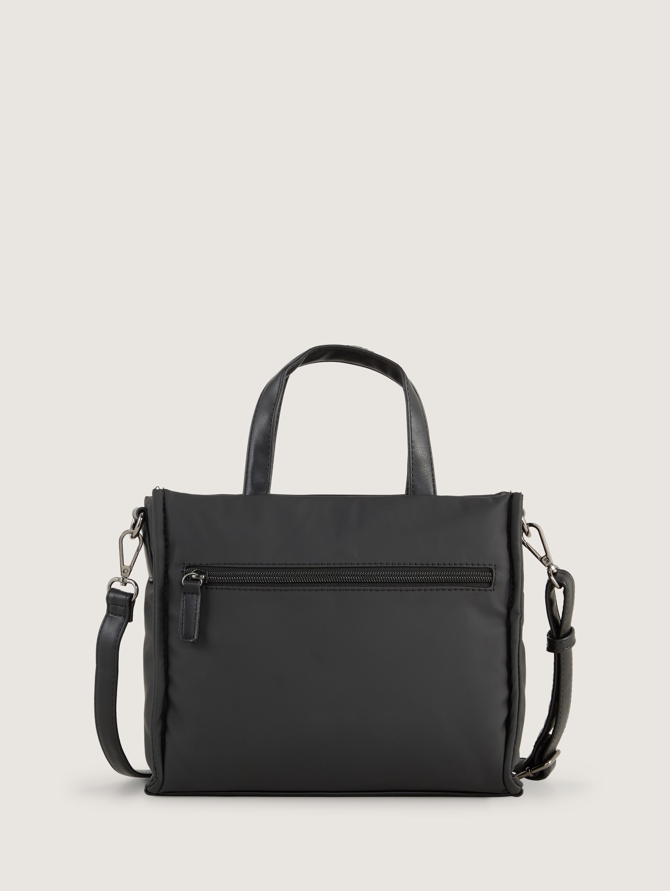 TTPATTI S shopper met ritssluiting en padding - schwarz_black - 