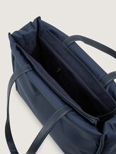 TTPATTI L Shopper avec rembourrage et fermeture éclair - dark blue - vue latérale du produit