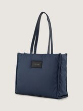 TTPATTI L Shopper avec rembourrage et fermeture éclair - dark blue - vue latérale du produit