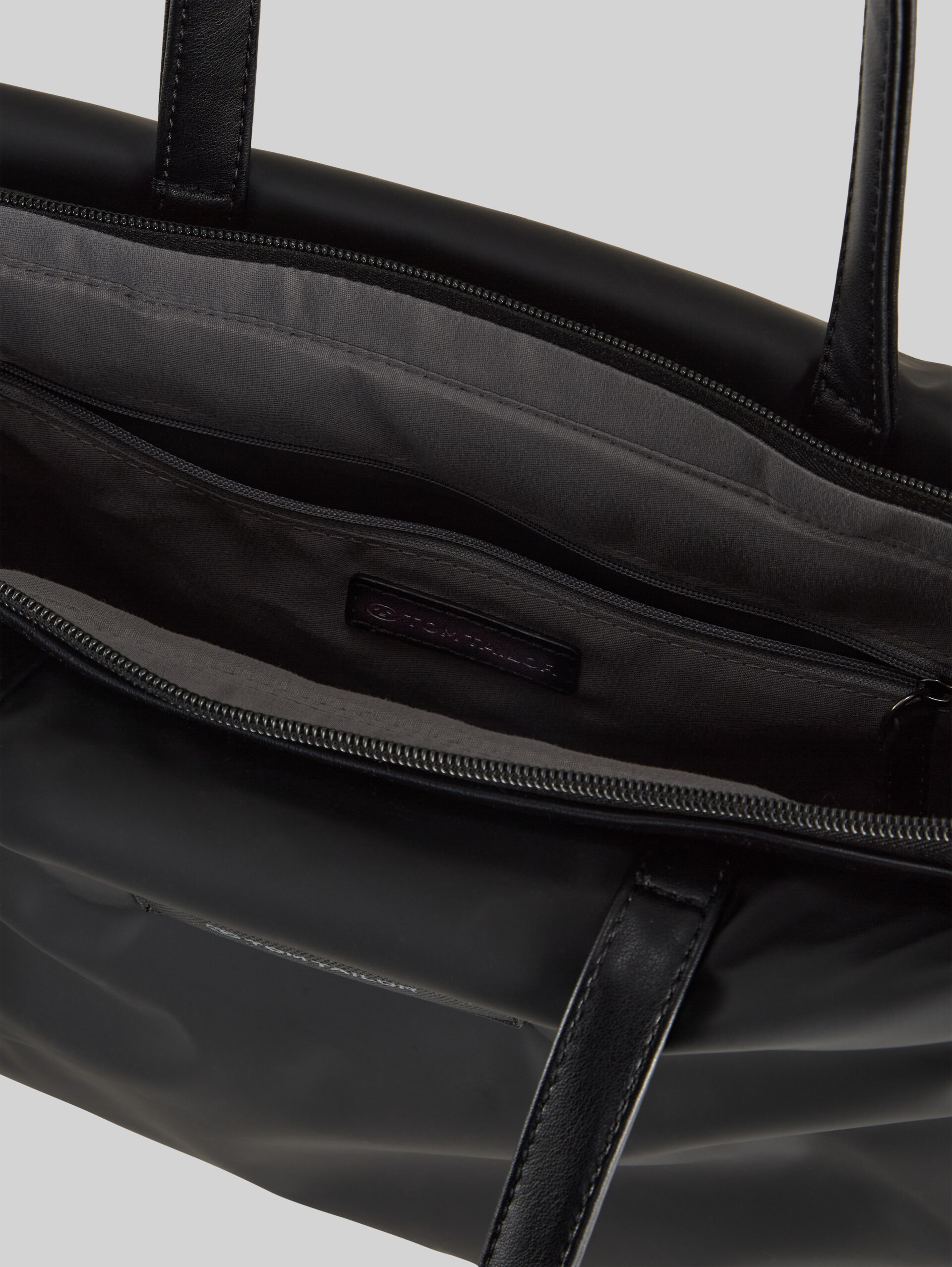 TTPATTI L Shopper - schwarz / black - seitliche Produkt-Ansicht 