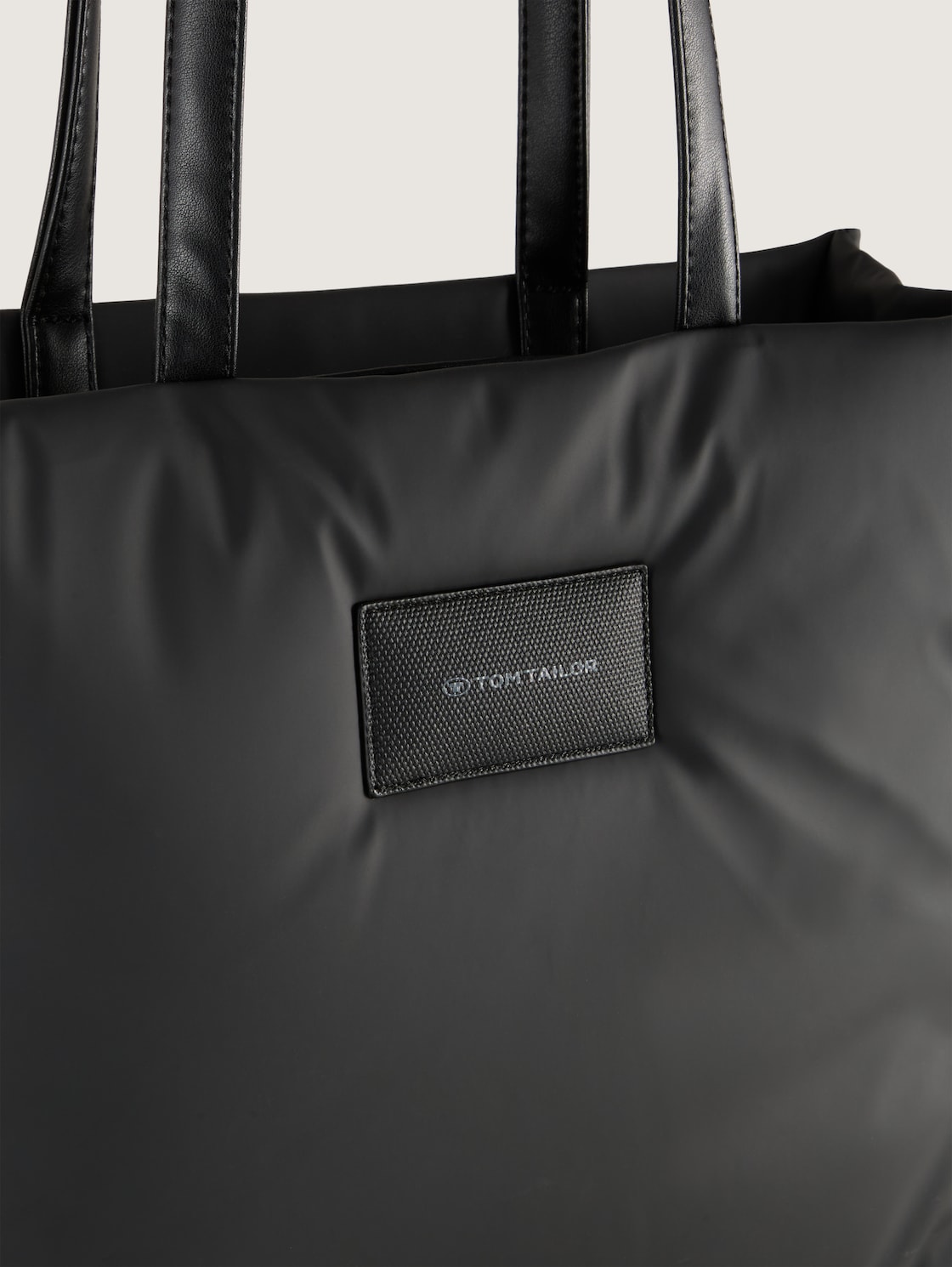 TTPATTI L Shopper - schwarz / black - seitliche Produkt-Ansicht 