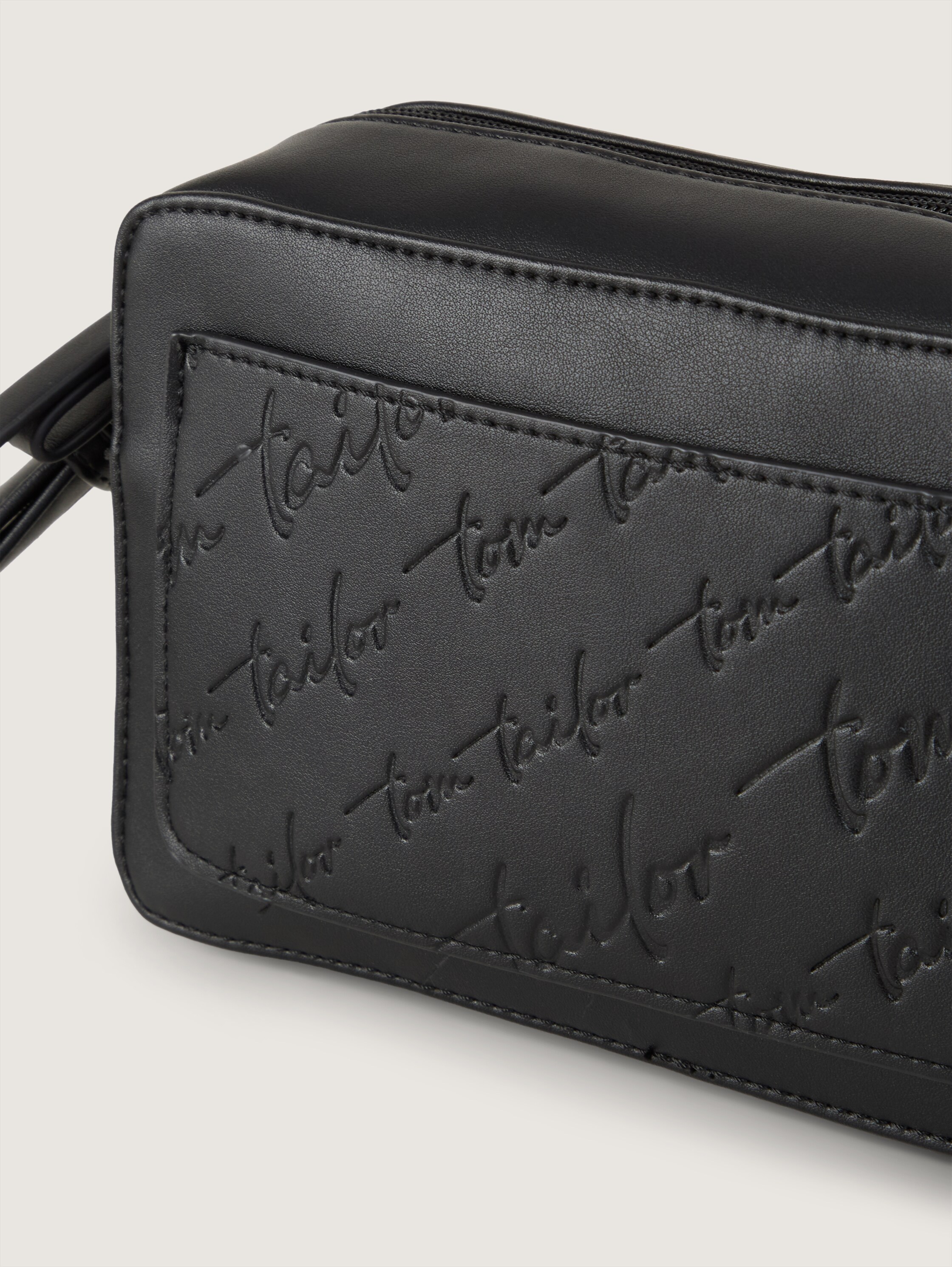 TTWENDI Umhängetasche mit Logo-Prägung - schwarz_black - 