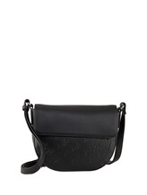 Ausgewählt, TTWENDI Umhängetasche mit Umschlag und Logo-Prägung von Tom Tailor, schwarz