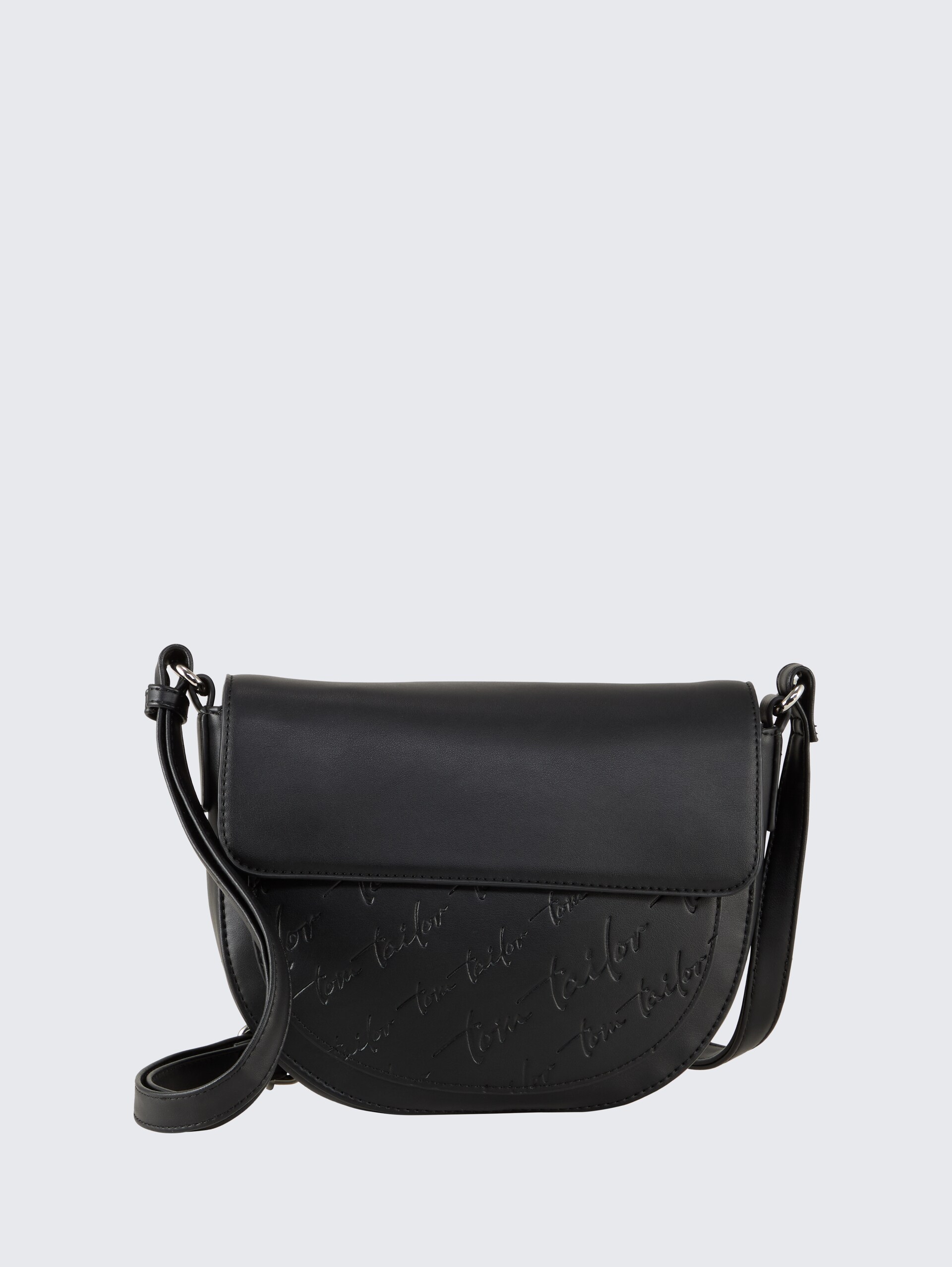 TTWENDI Umhängetasche mit Umschlag und Logo-Prägung - schwarz / black - Vorder-Produkt-Ansicht
