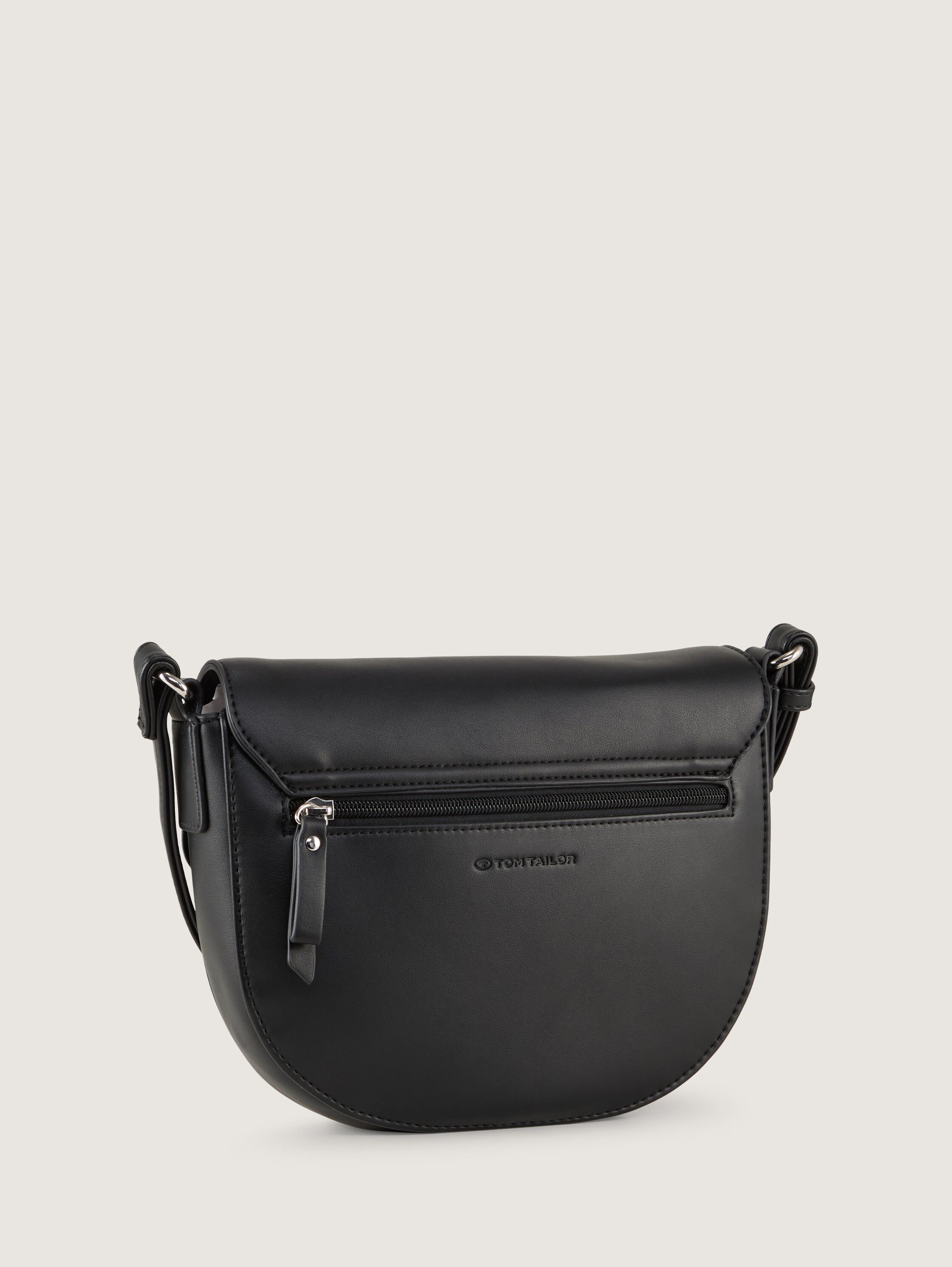 TTWENDI Umhängetasche mit Umschlag und Logo-Prägung - schwarz_black - 