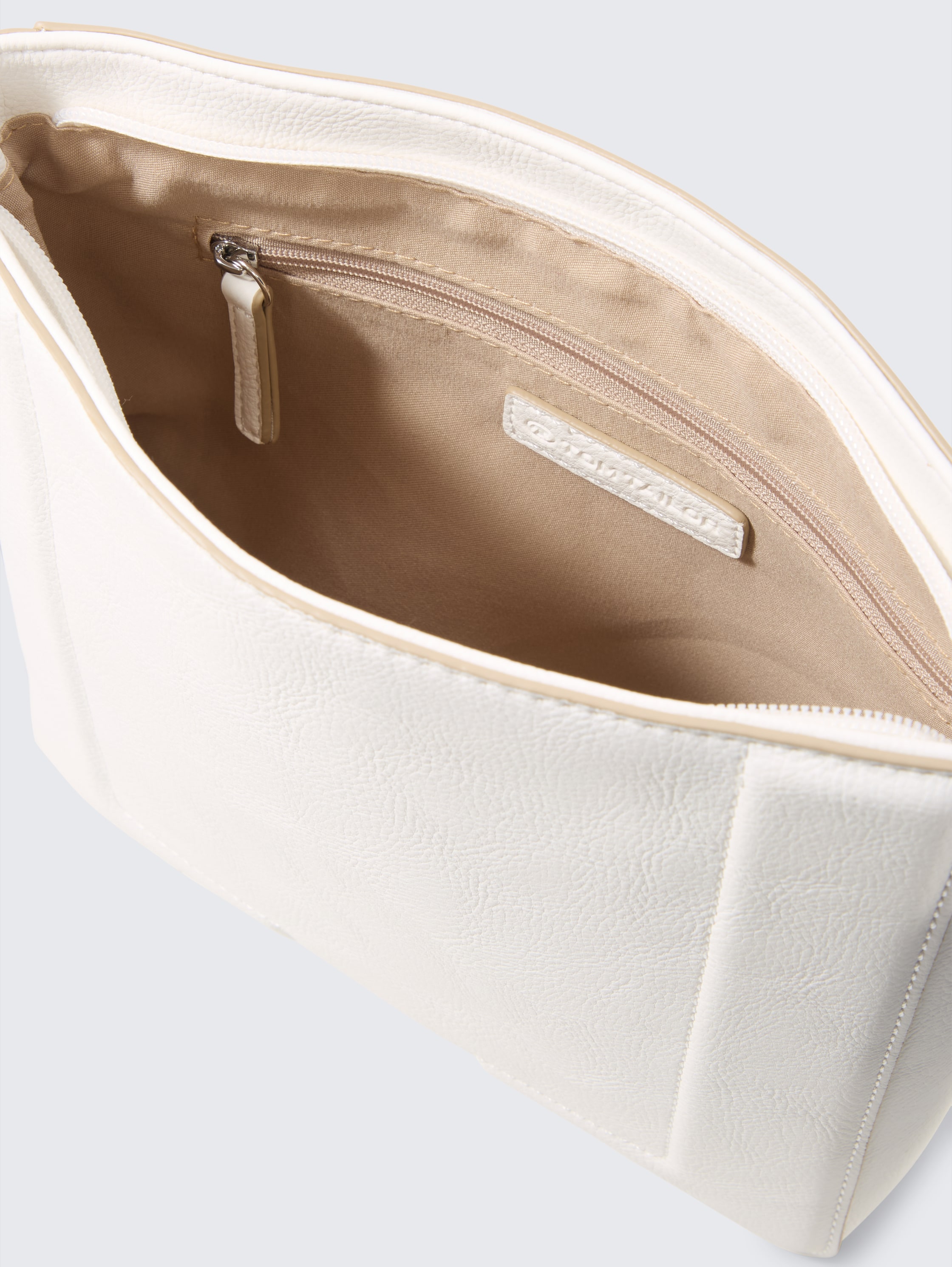 TTNANI M Umhängetasche mit gewebtem Trageriemen - white_1 - 