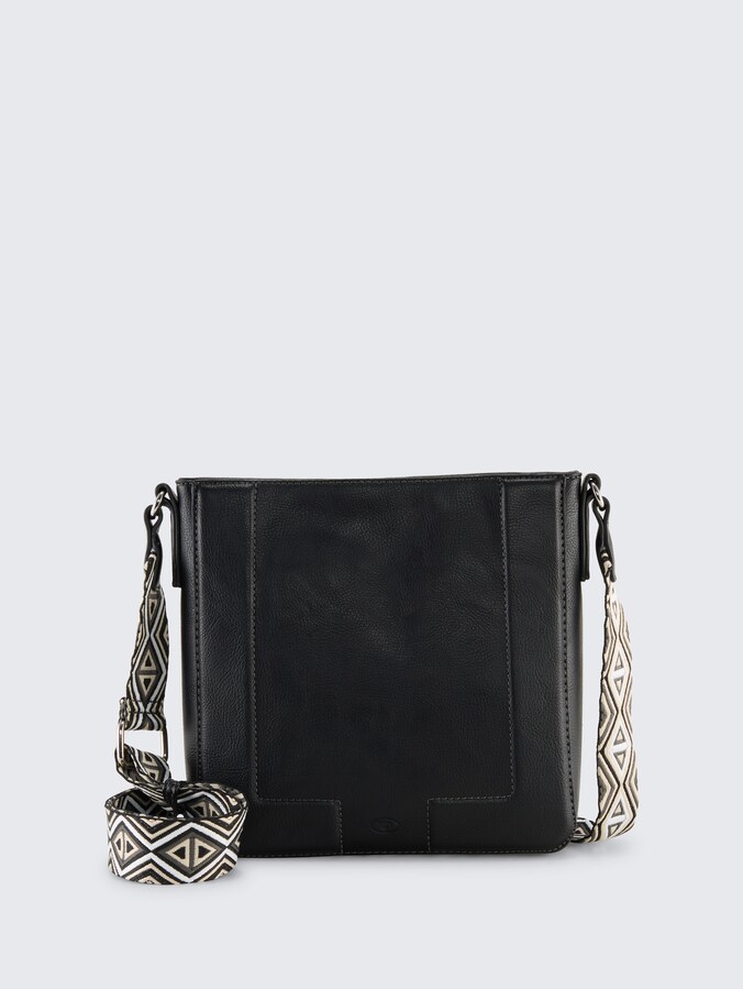 TTNANI M schoudertas met geweven schouderriem door Women, schwarz / black