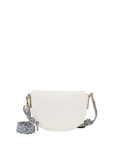 Nicht ausgewählt, TTNANI Umhängetasche mit gemustertem Webriemen von , weiß