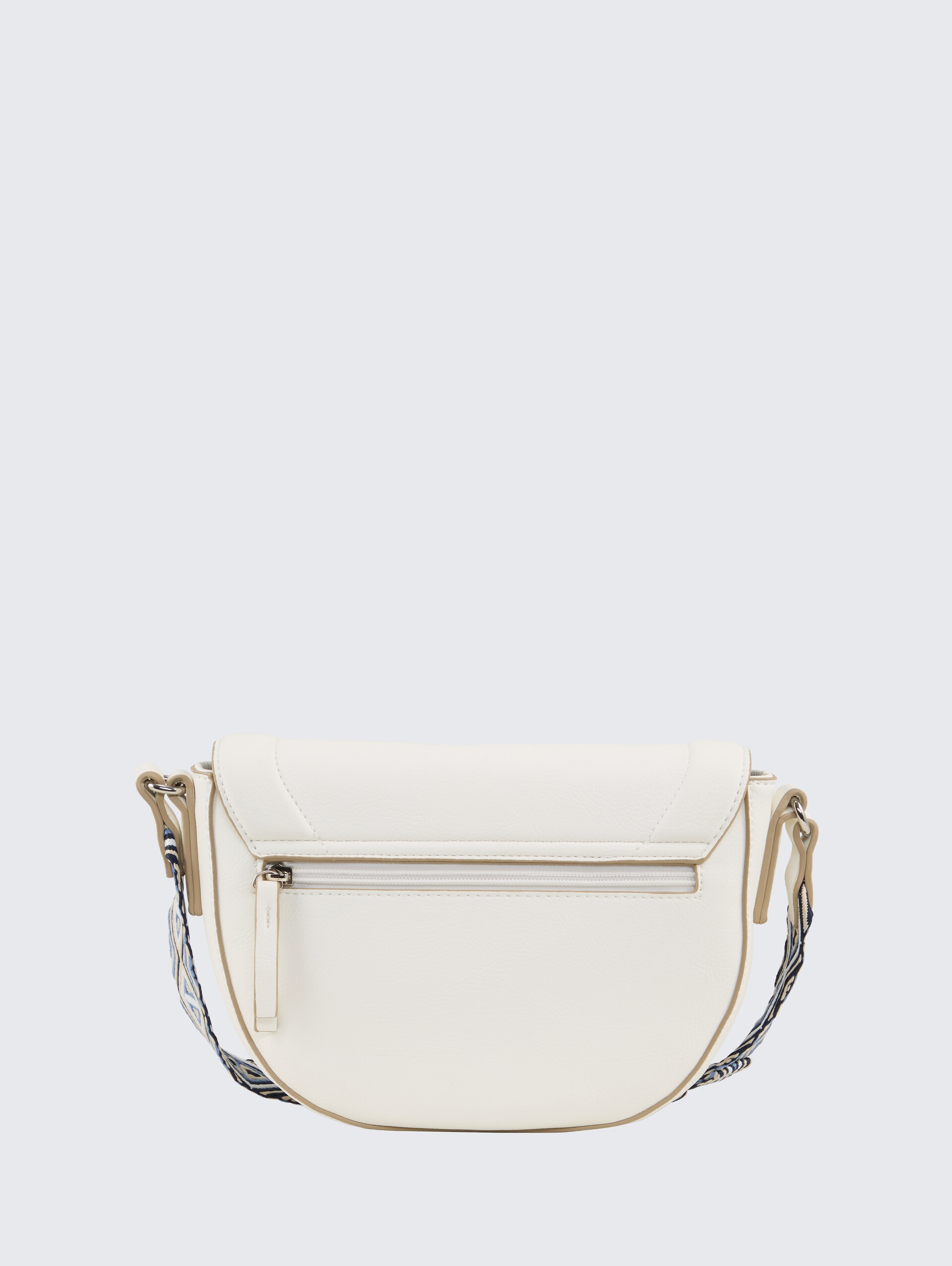 TTNANI schoudertas met geweven riem met patroon - white - Achteraanzicht product