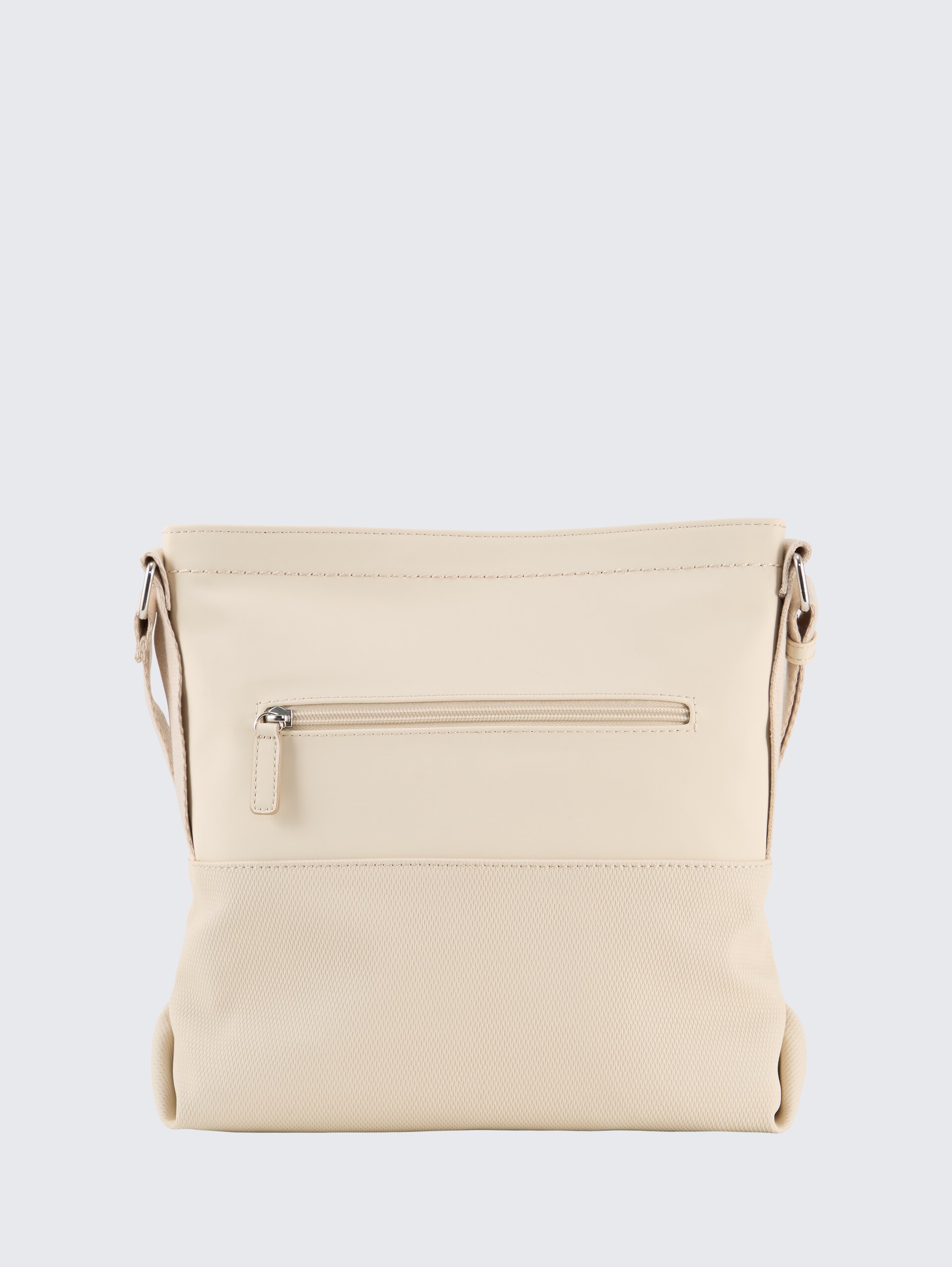 TTERIN M Umhängetasche aus Lederimitat - off white / off white - Produkt-Rückansicht
