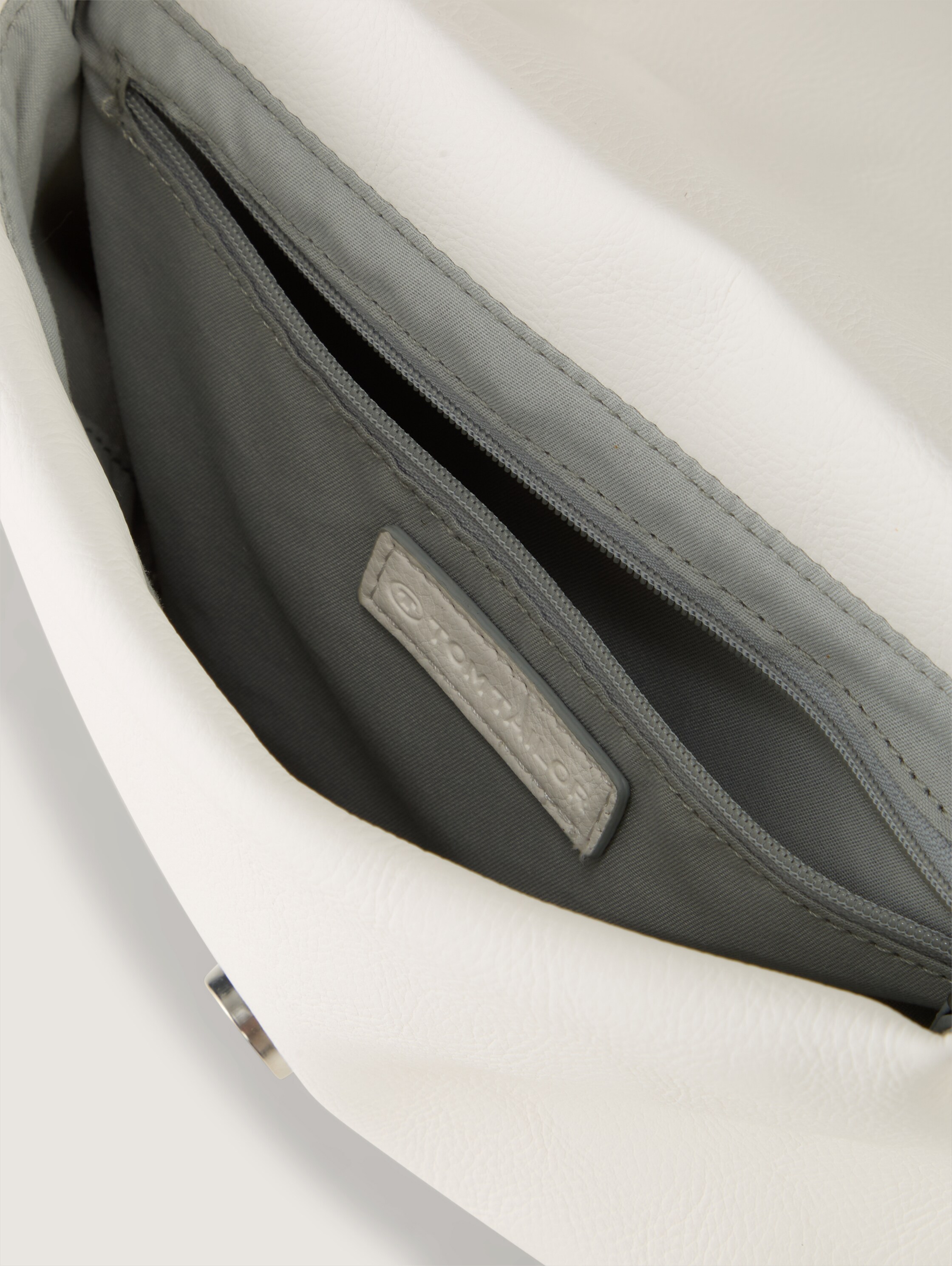 TTROSABEL M Umhängetasche mit Umschlag und Logo-Prägung - white_1 - 