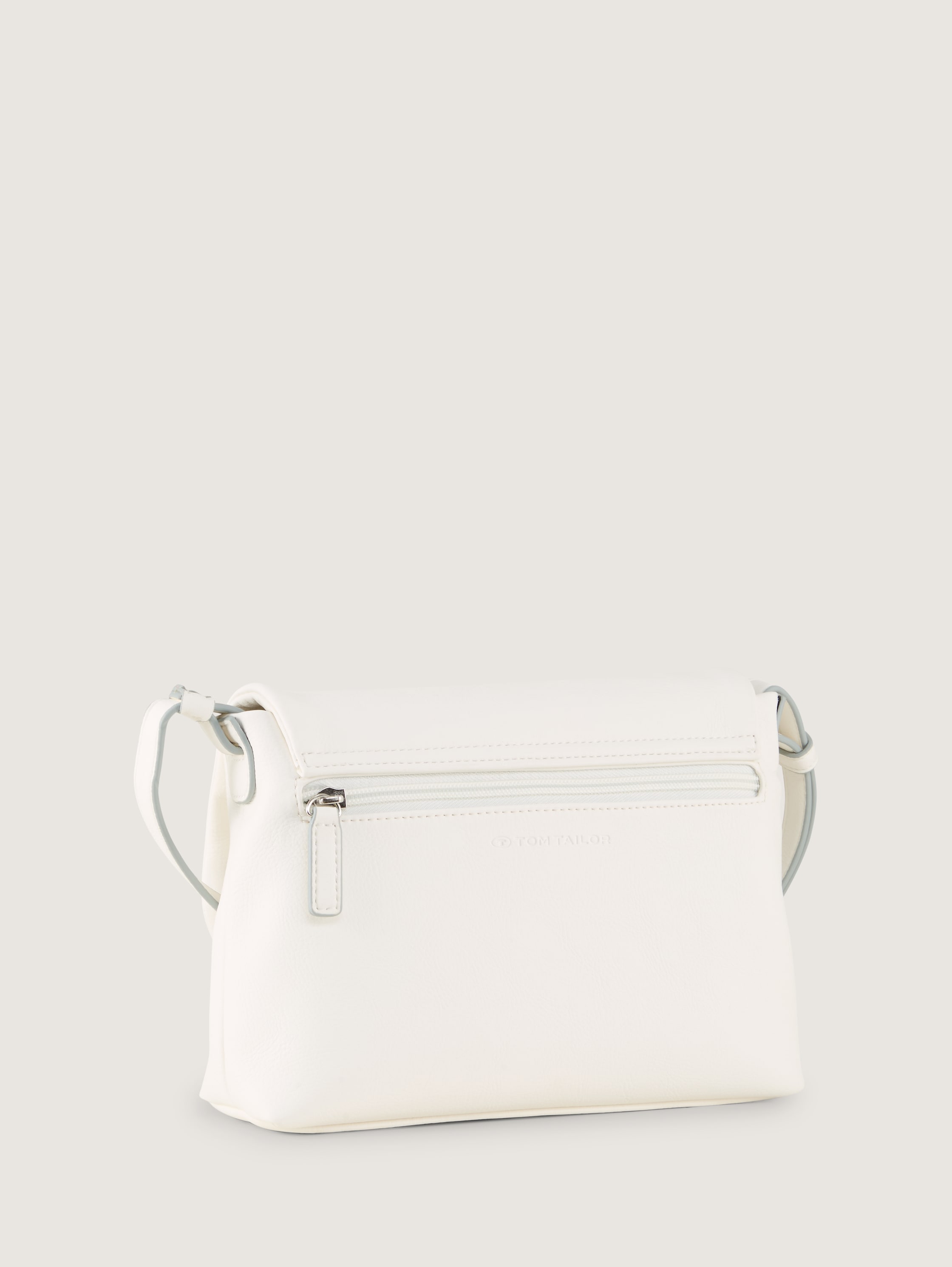 TTROSABEL M Umhängetasche mit Umschlag und Logo-Prägung - white_1 - 