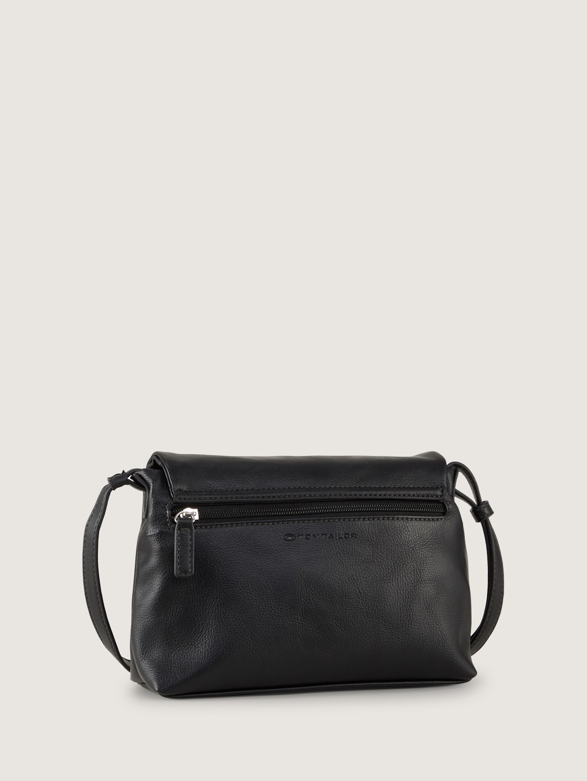 TTROSABEL M Umhängetasche mit Umschlag und Logo-Prägung - schwarz_black - 