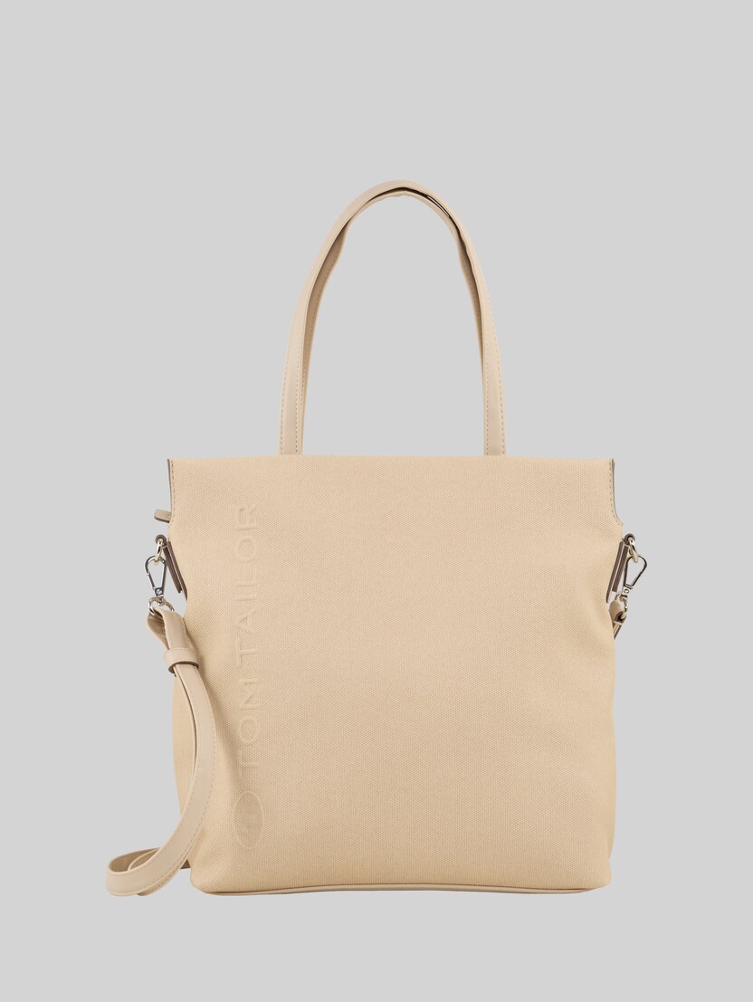 TTROSA M Zip Shopper mit doppeltem Riemen von Women, beige / beige