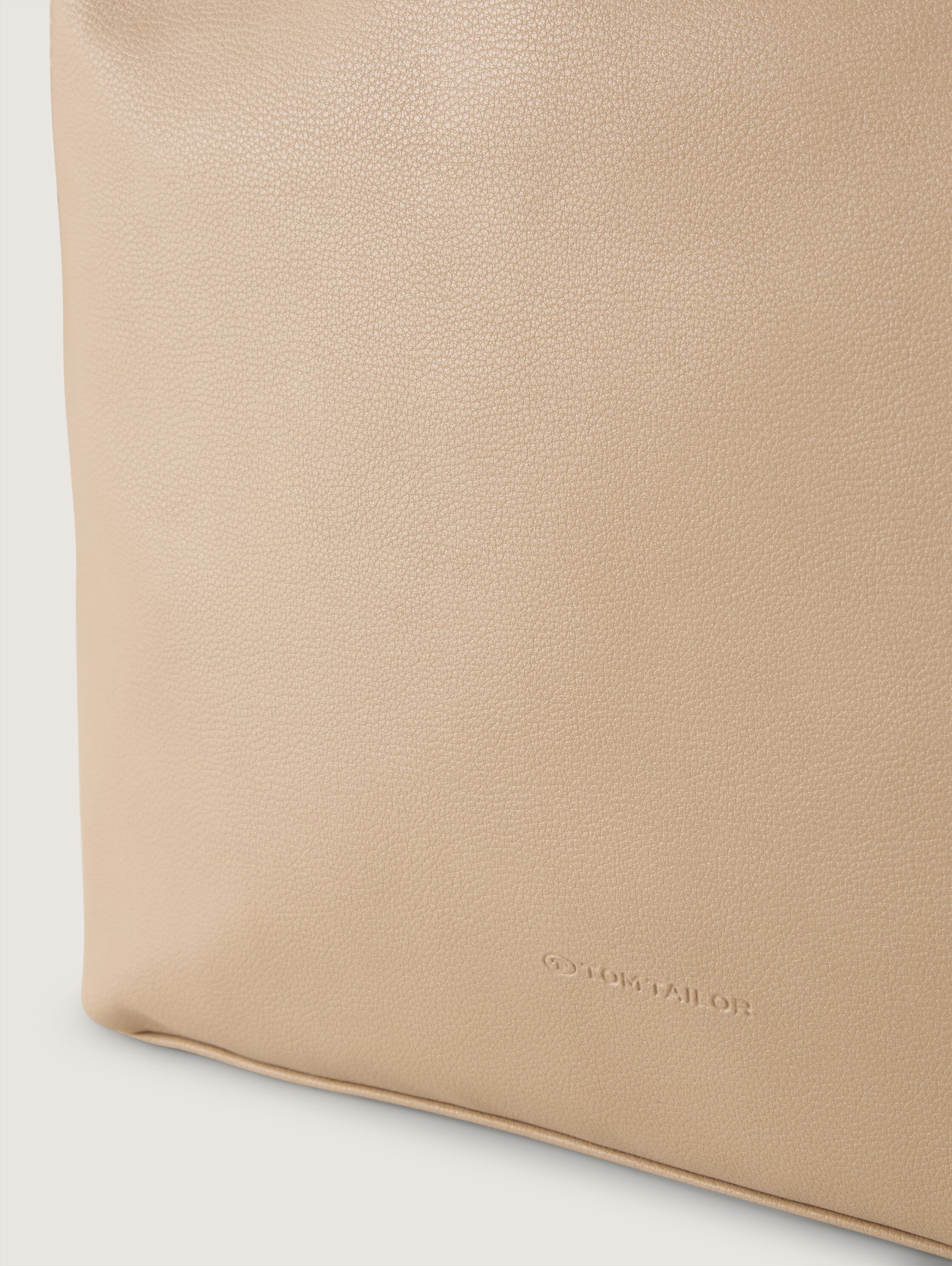 TTYUMA M Beuteltasche mit Logo-Prägung - taupe_taupe - 