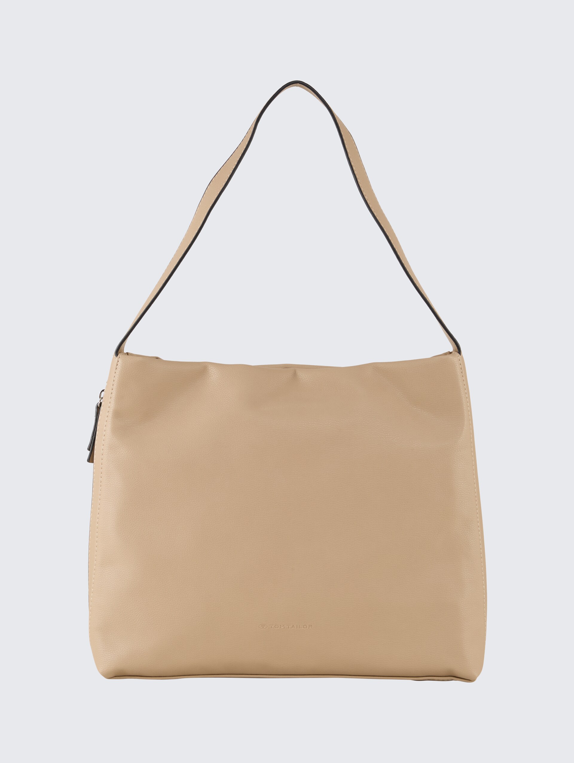TTYUMA M Beuteltasche mit Logo-Prägung - taupe / taupe - Vorder-Produkt-Ansicht