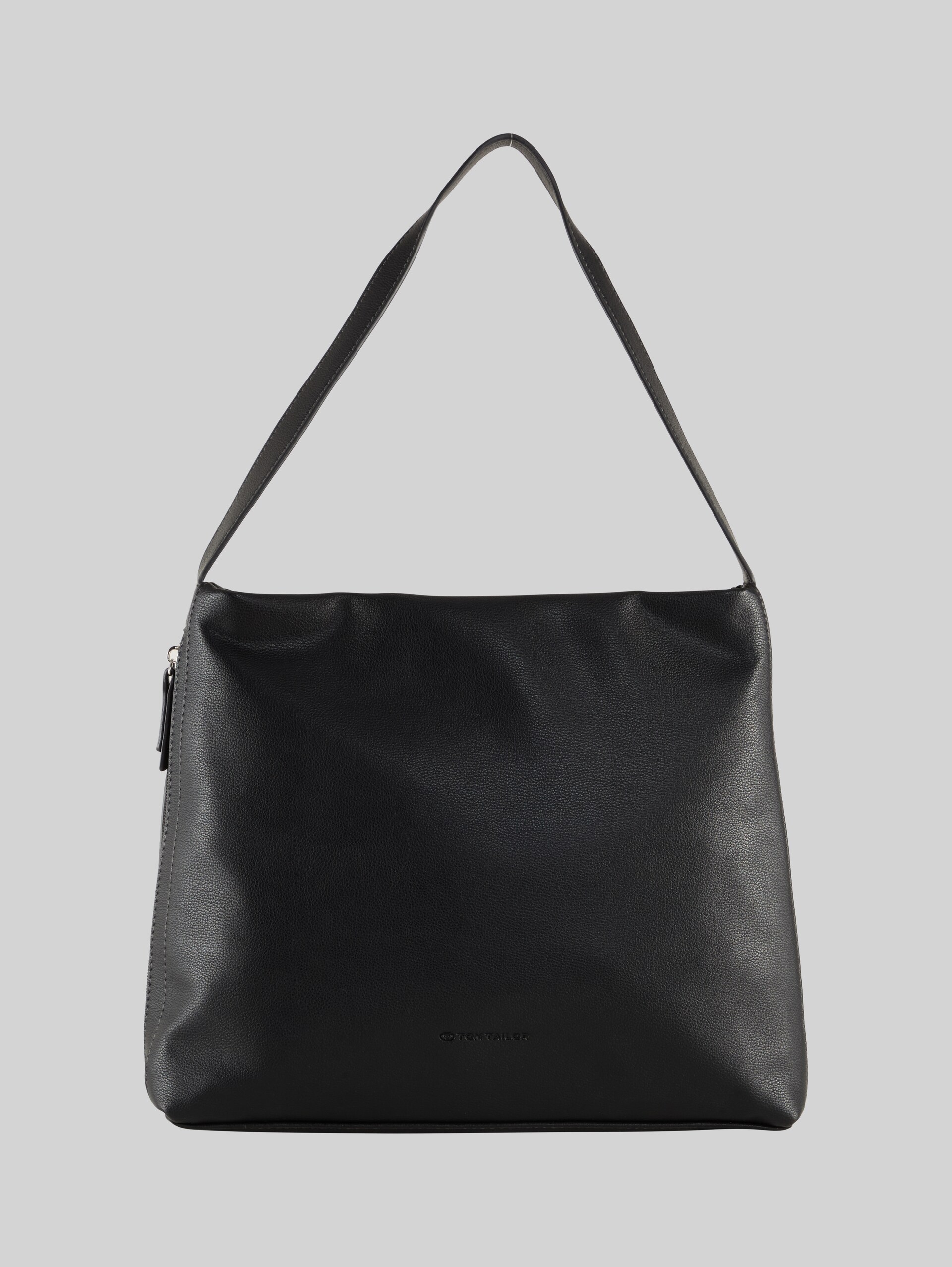 TTYUMA M pouch bag with embossed logo - schwarz / black - Front product view