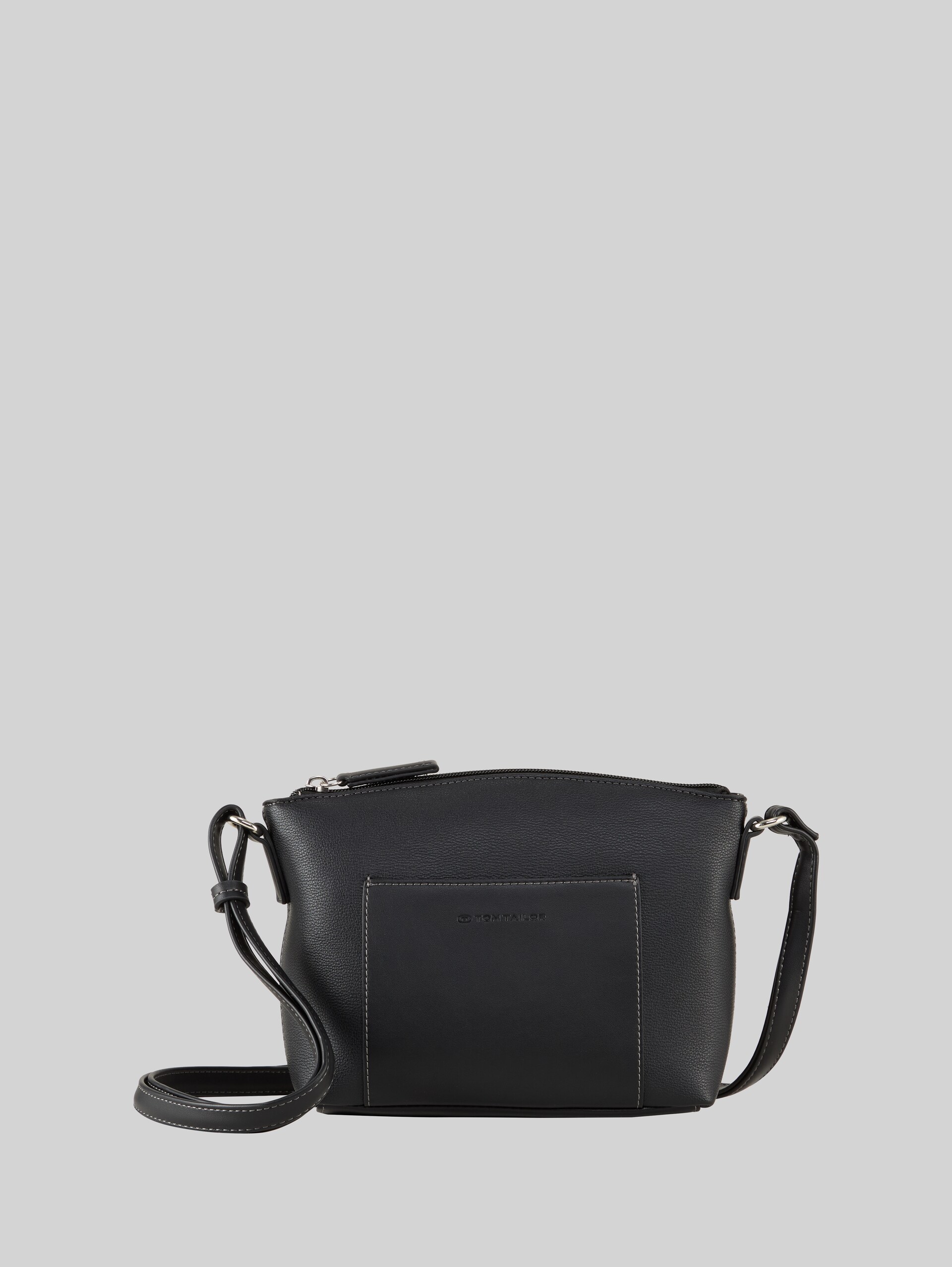 TTAMARIS S shoulder bag with contrast stitching - schwarz / black - Front product view