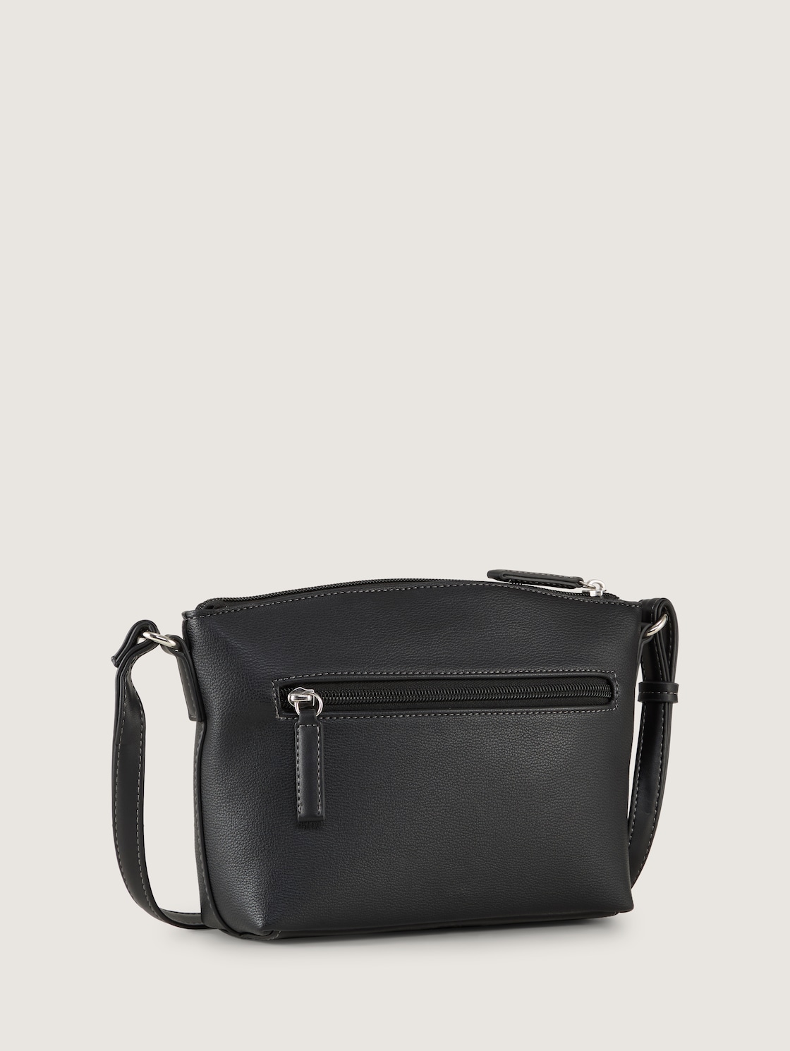 TTAMARIS S Umhängetasche mit Kontrastnähten - schwarz / black - Produkt-Rückansicht