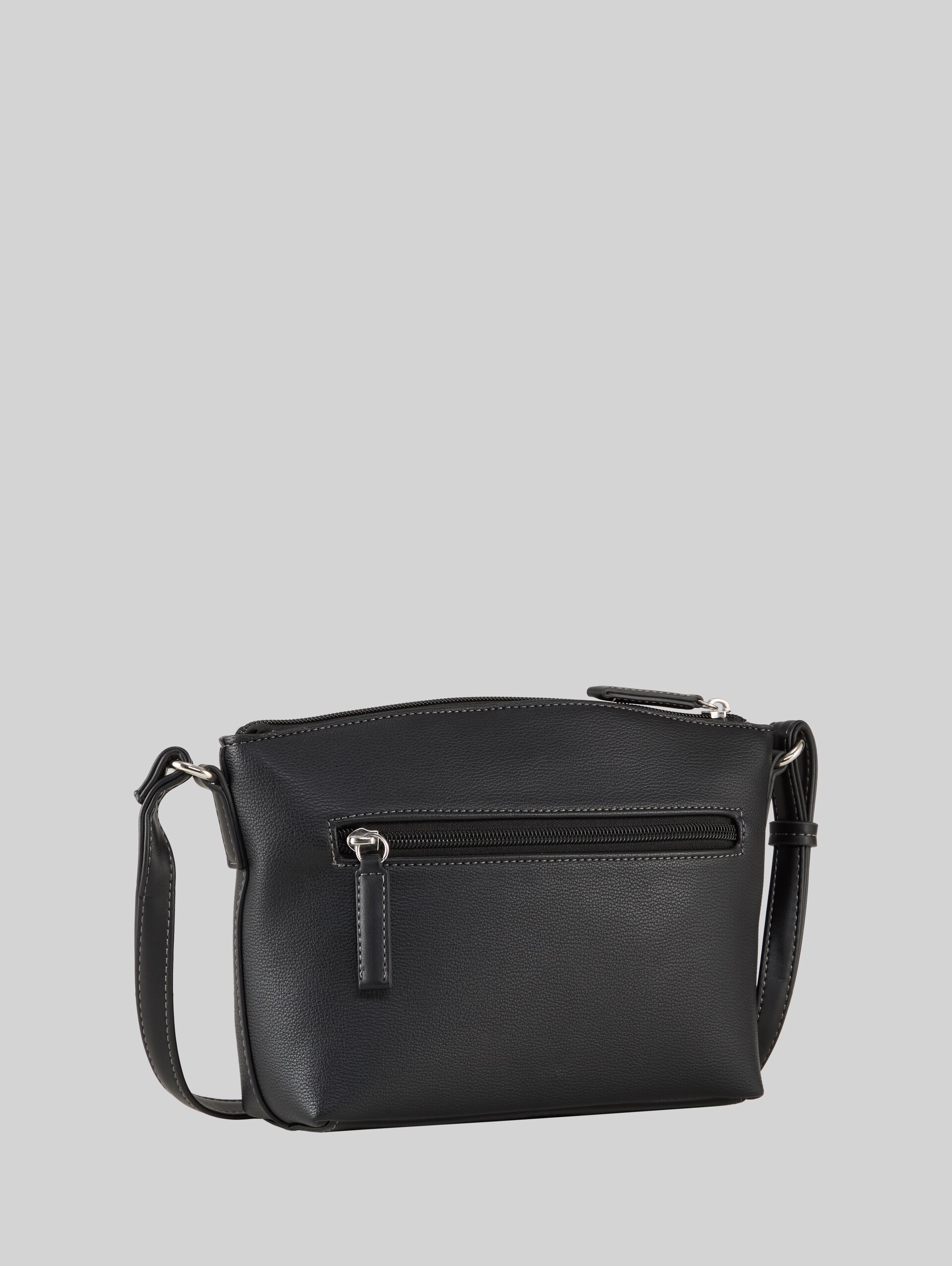 TTAMARIS S shoulder bag with contrast stitching - schwarz / black - Product rear view