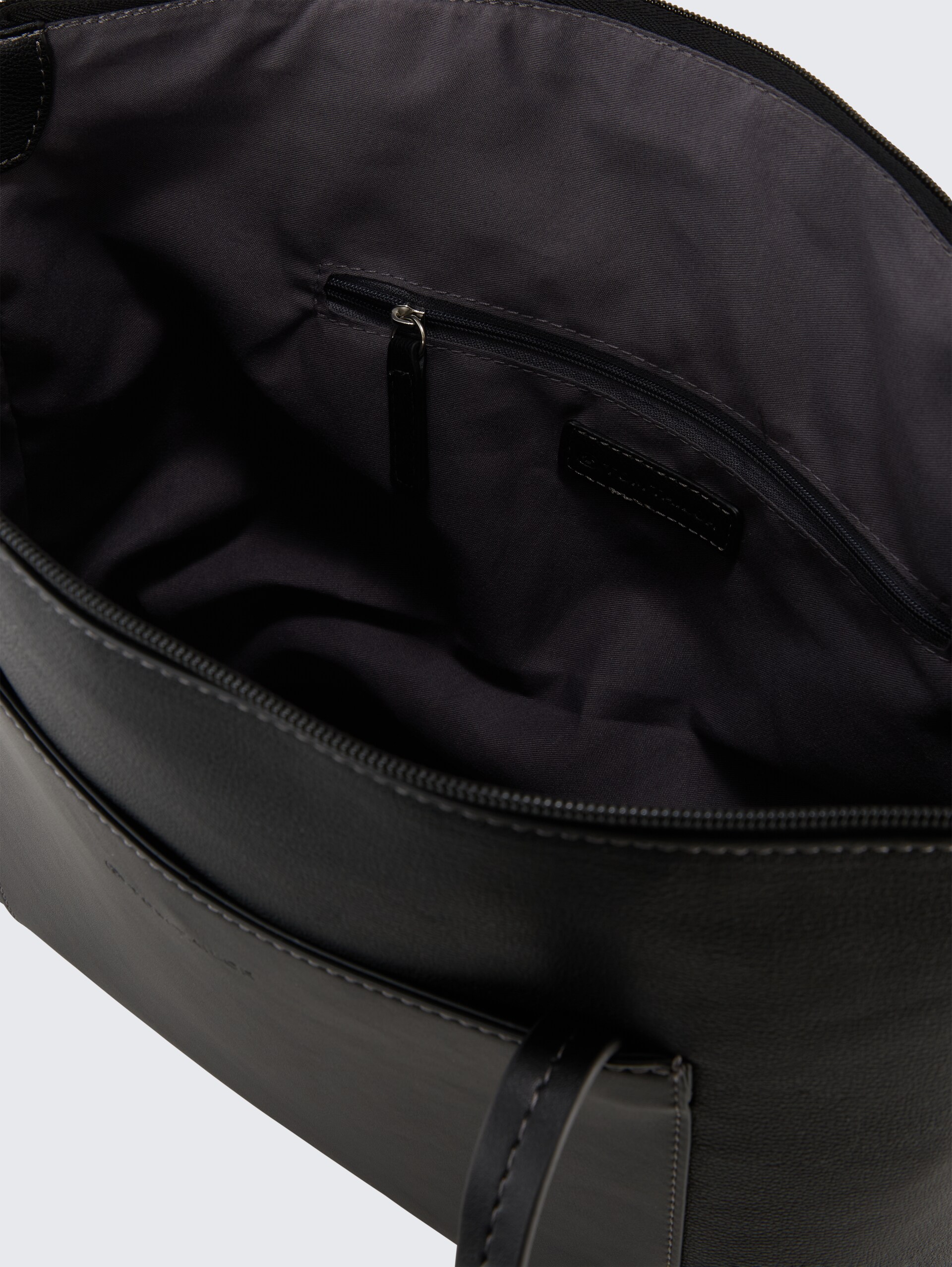 TTAMARIS L Shopper - schwarz / black - seitliche Produkt-Ansicht 