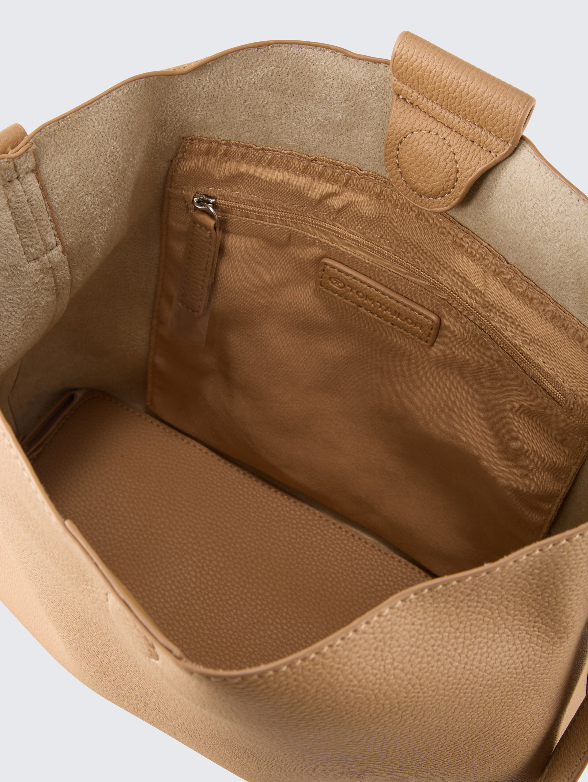 TTFILIPA M Beuteltasche - camel / camel nature - seitliche Produkt-Ansicht 