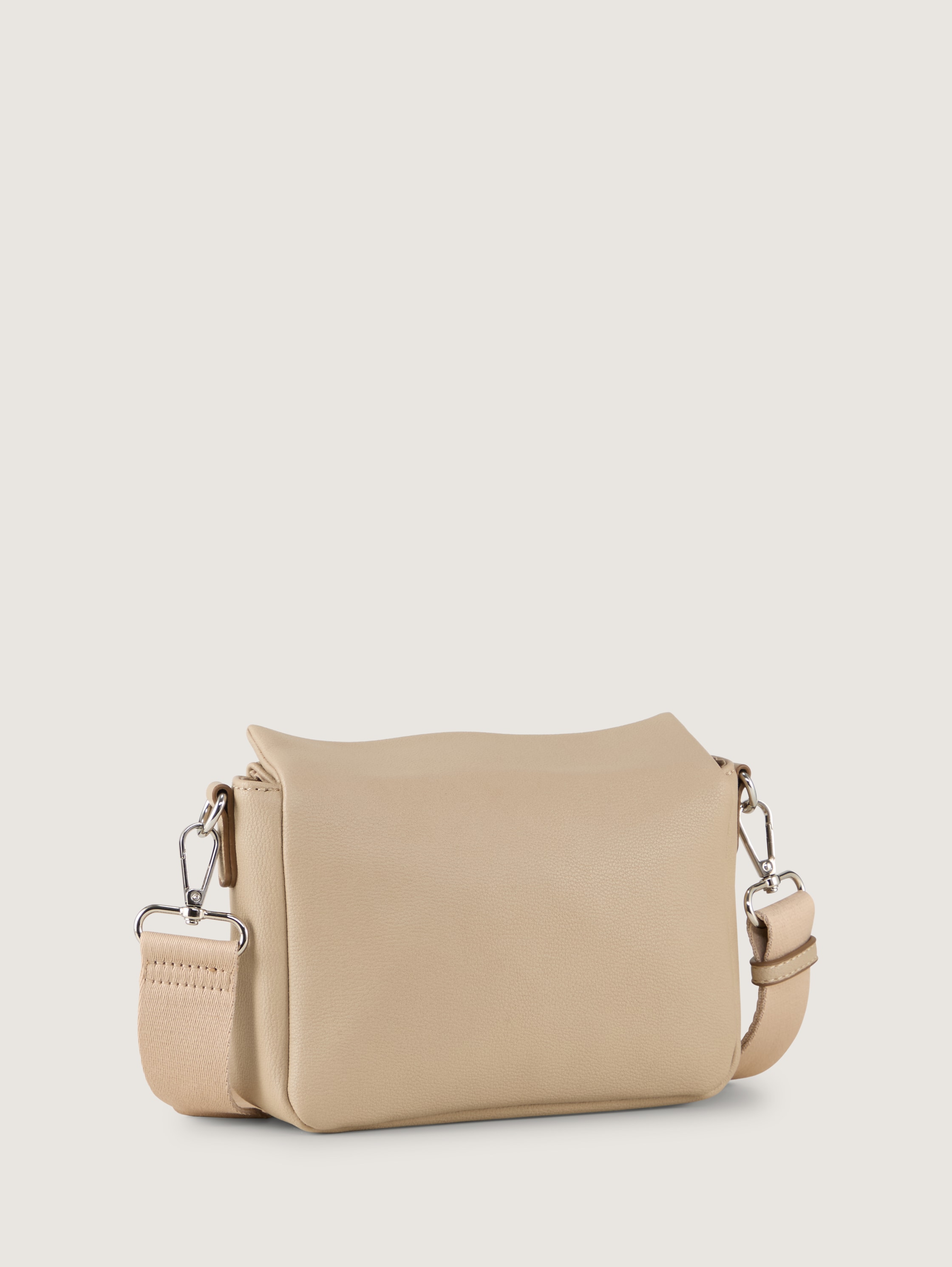 TTRELLA S Umhängetasche mit kleinem Umschlag und Logo-Prägung - taupe_taupe - 