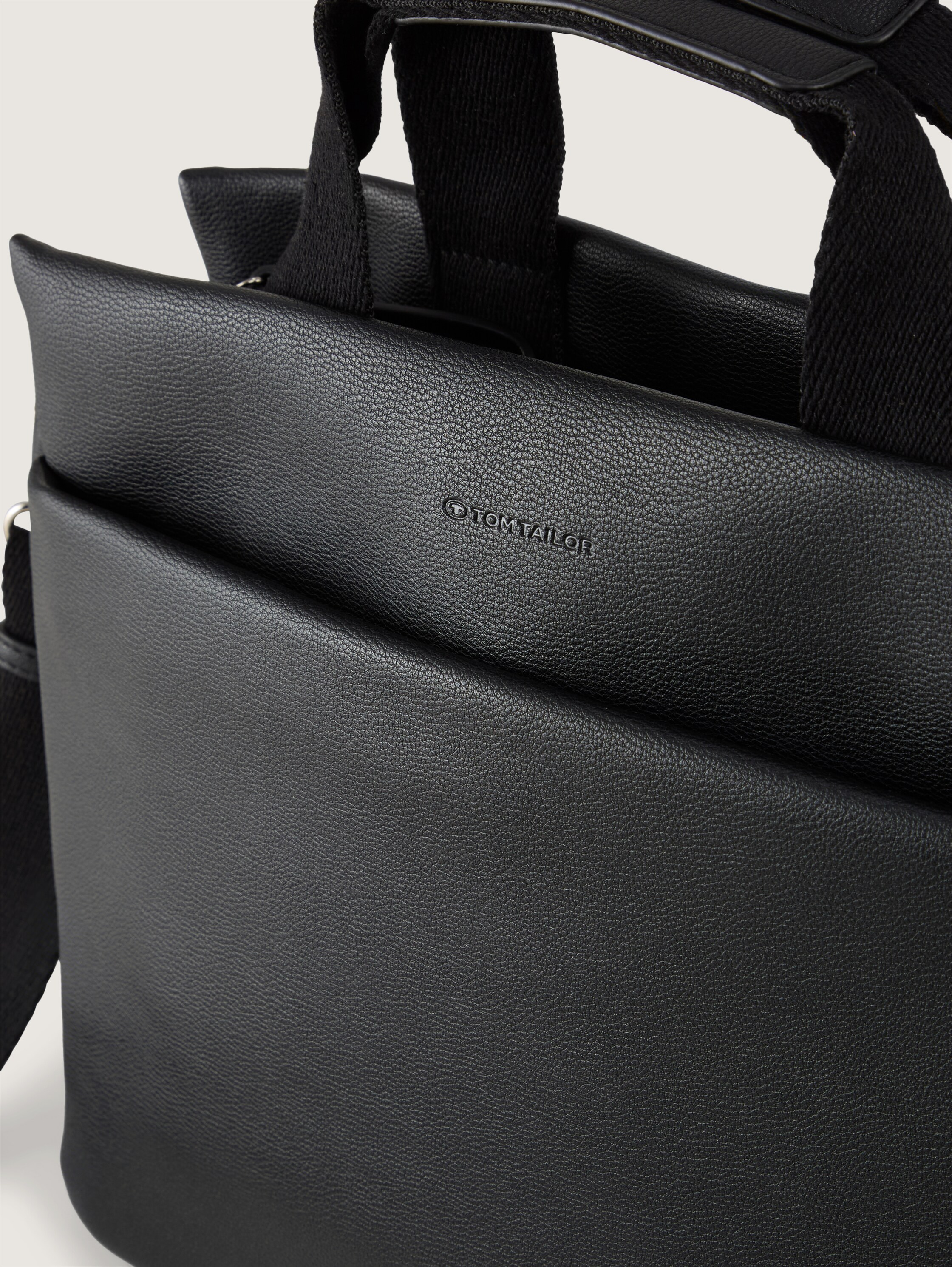 TTRELLA L Shopper mit gewebtem Trageriemen - schwarz_black - 