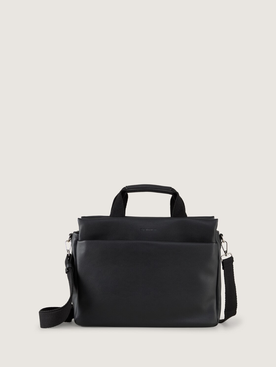 TTRELLA L Shopper mit gewebtem Trageriemen - schwarz / black - Vorder-Produkt-Ansicht