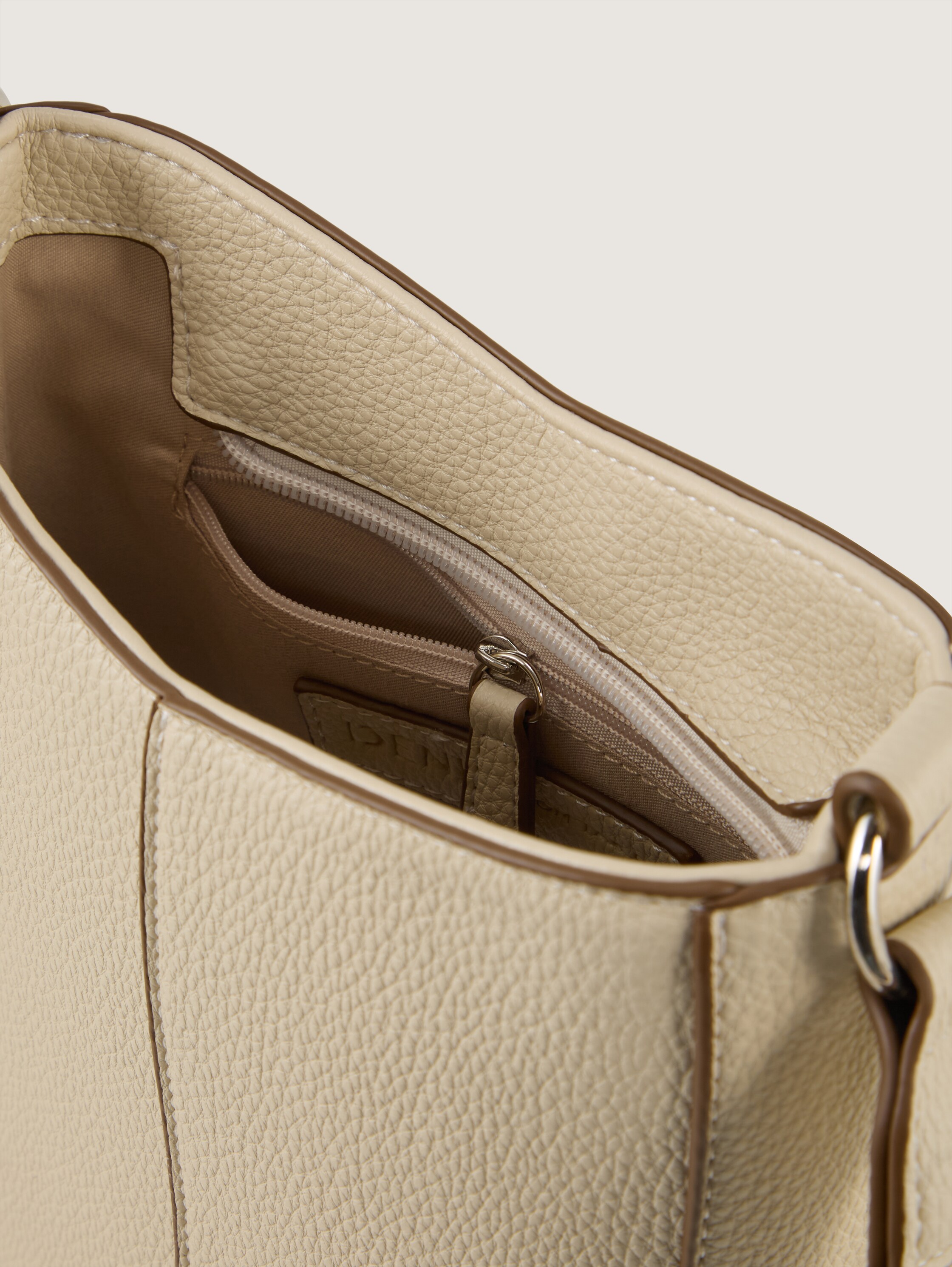 TTNEDA S Umhängetasche mit Flecht-Detail - off_white_off_white - 