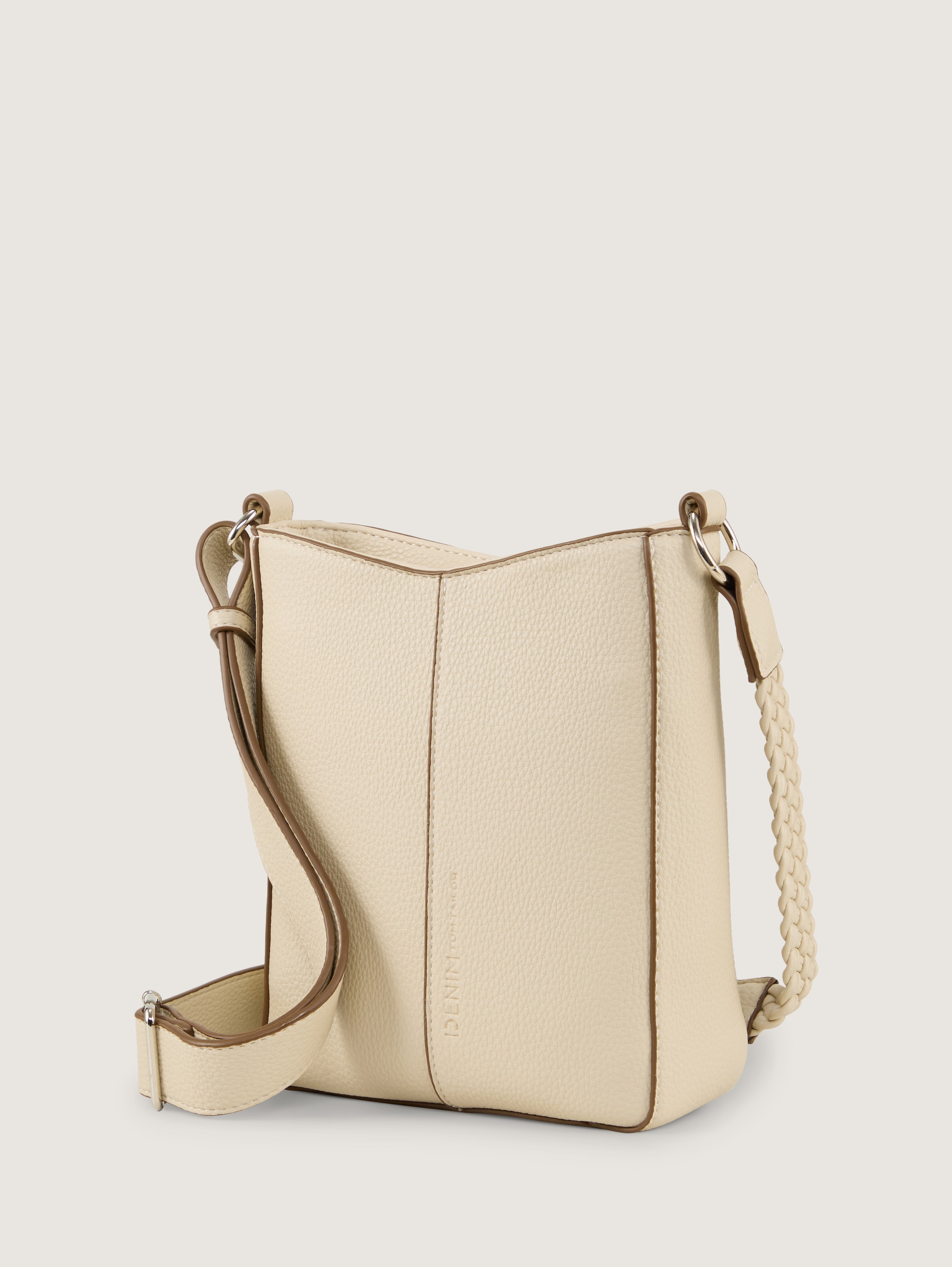 TTNEDA S Umhängetasche mit Flecht-Detail - off_white_off_white - 