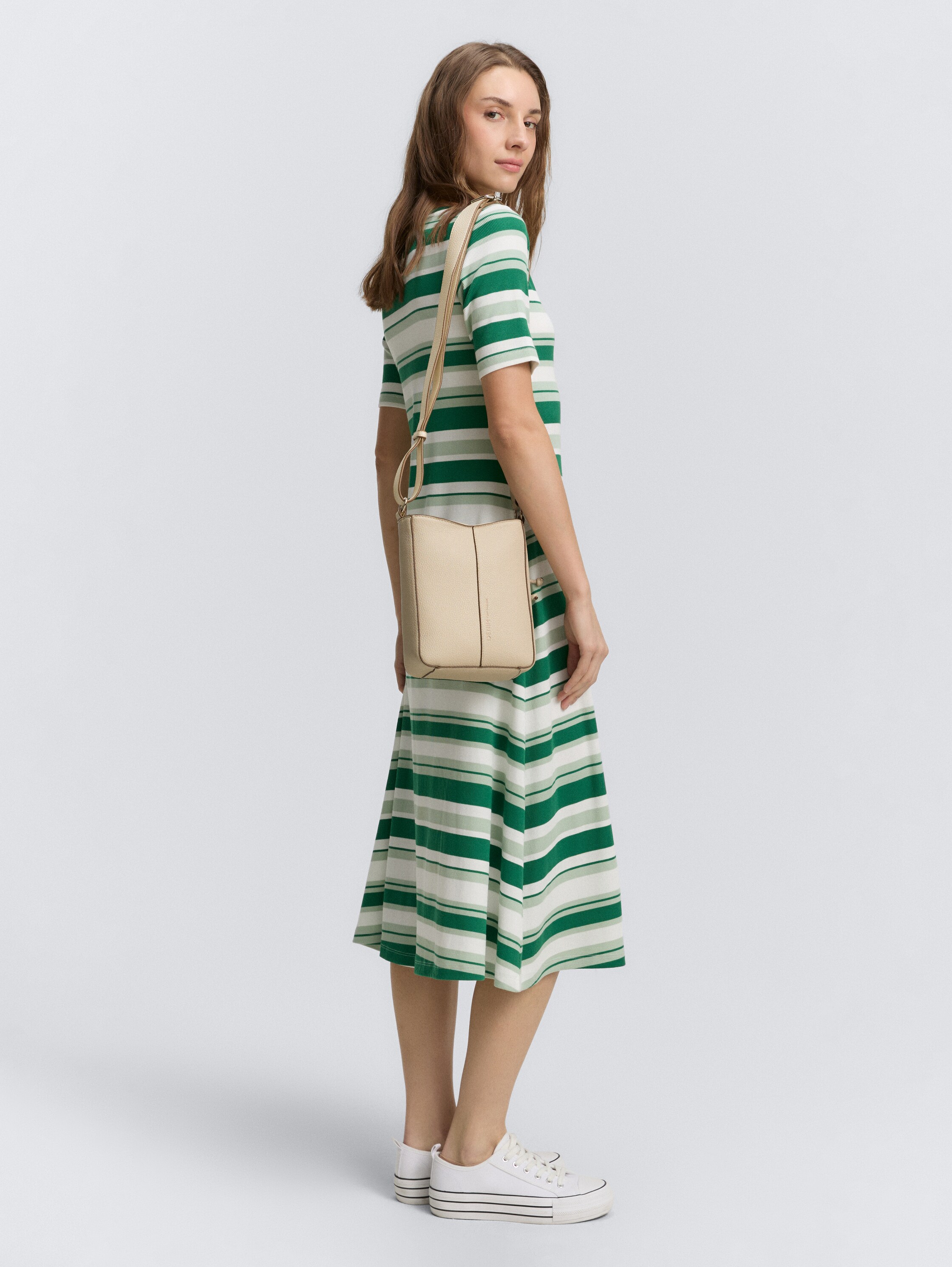 TTNEDA S Umhängetasche mit Flecht-Detail - off_white_off_white - 