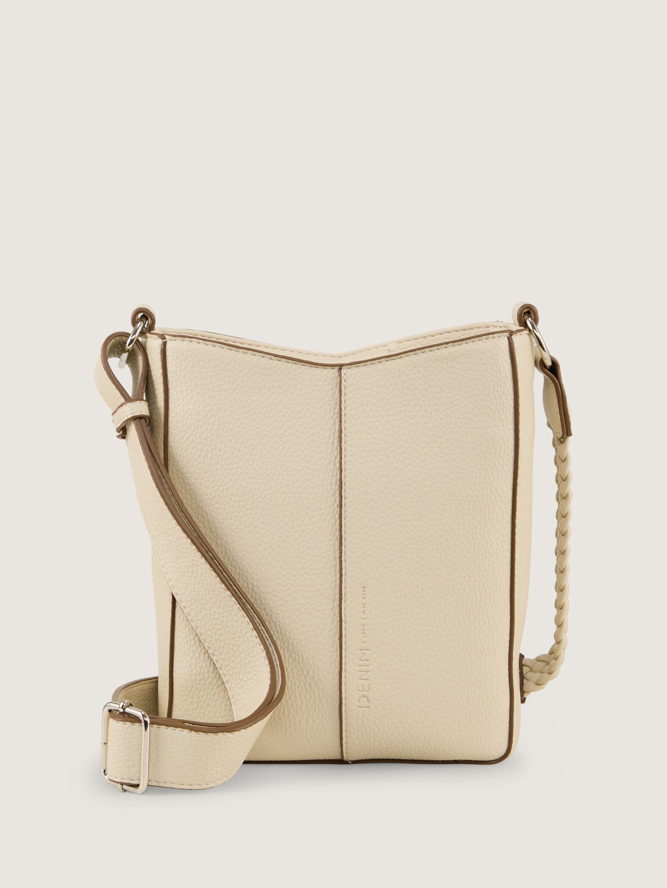 TTNEDA S Umhängetasche mit Flecht-Detail - off_white_off_white - 