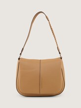 Sac à bandoulière TTNEDA avec détail tressé - camel / camel nature - Vue de face du produit