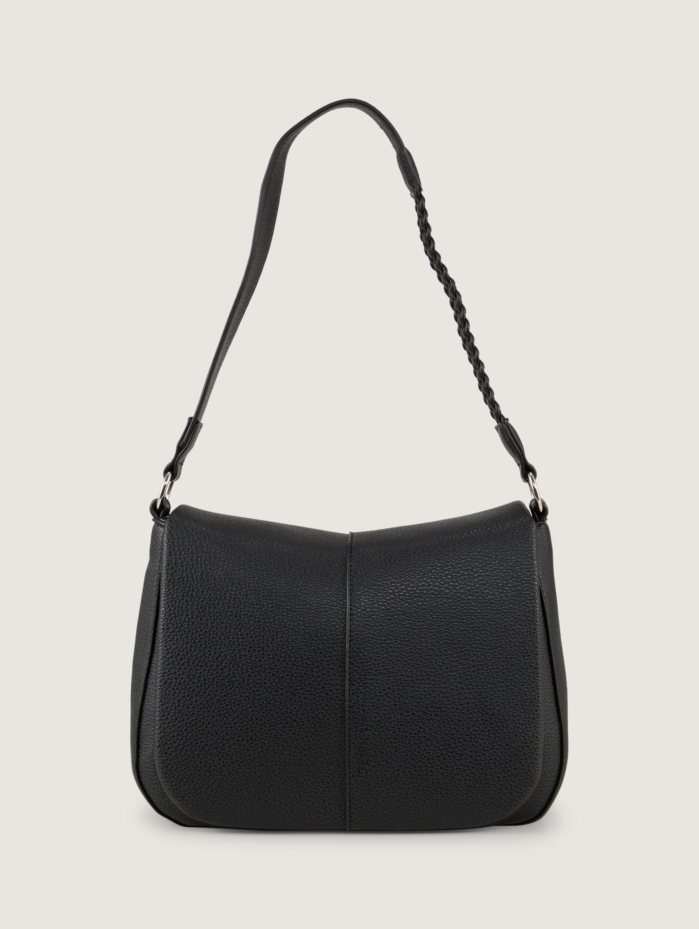 TTNEDA Schultertasche mit Flecht-Detail - schwarz_black - 