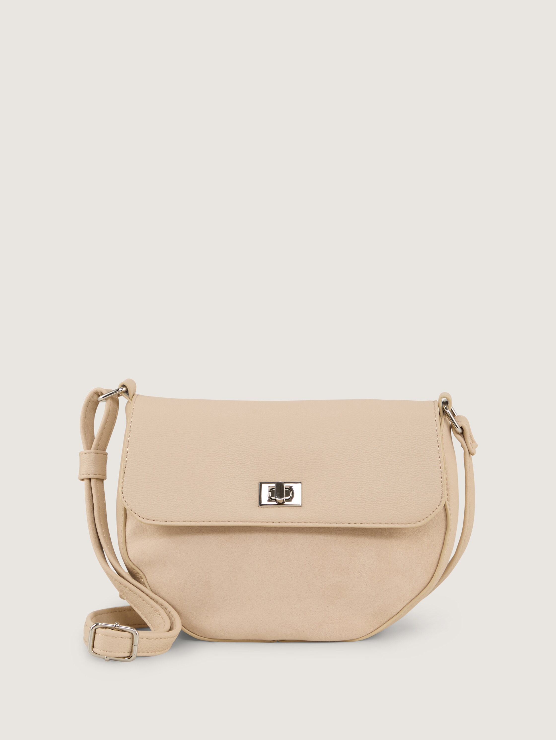 TTTAYA Umhängetasche mit Drehverschluss - beige_beige - 