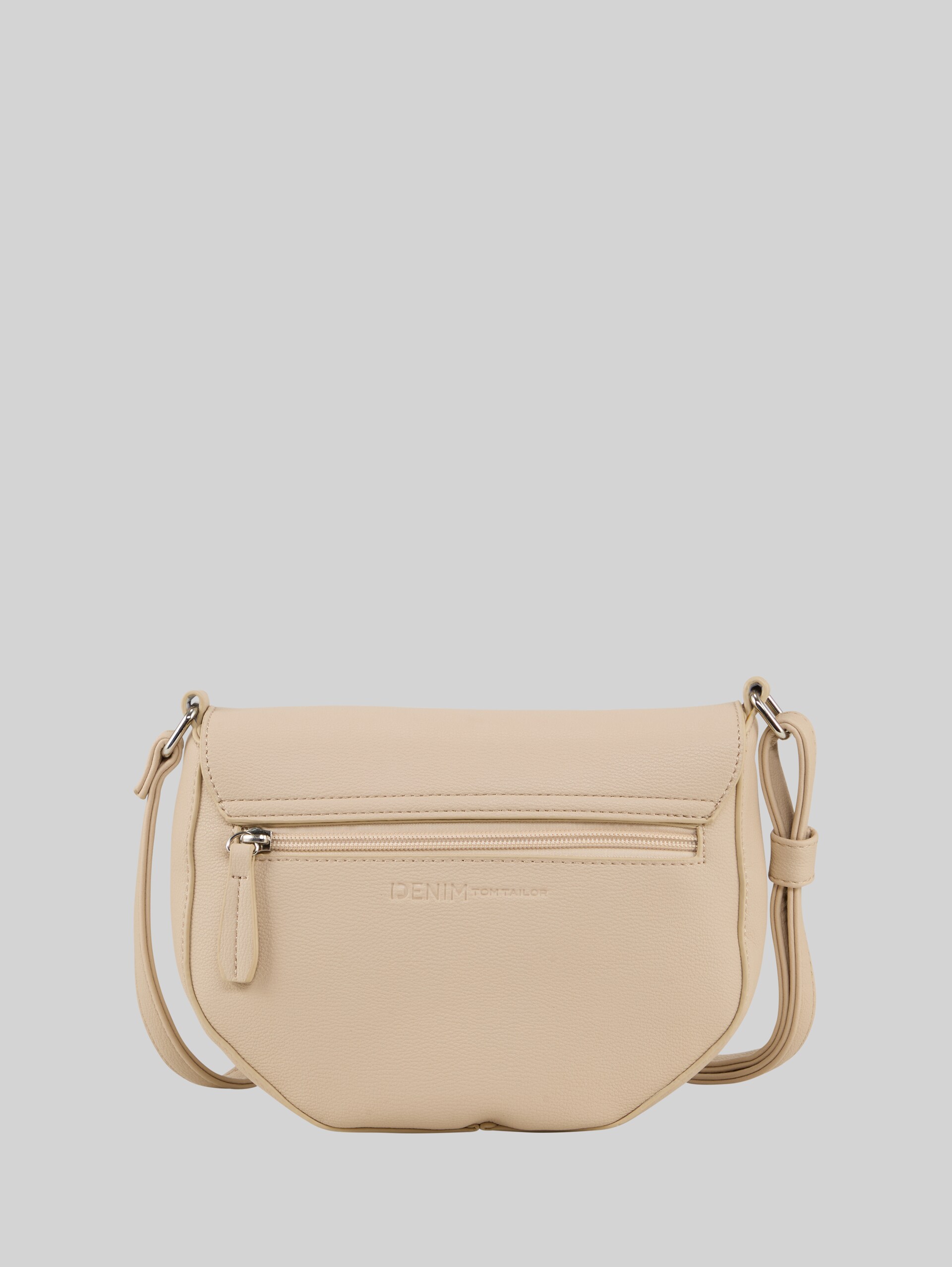 TTTAYA Umhängetasche mit Drehverschluss - beige / beige - Produkt-Rückansicht