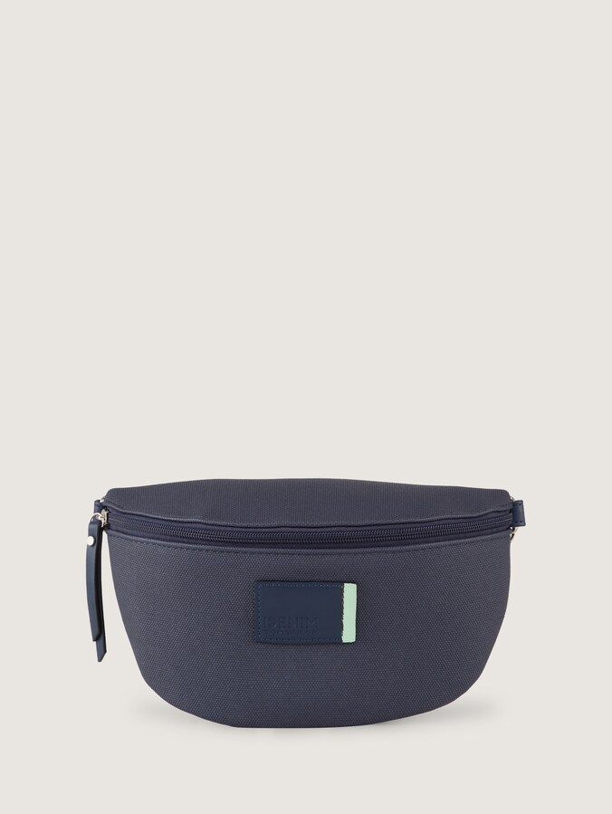 TTROSIE CANVAS riemtas met logobadge door Denim Female, dark blue