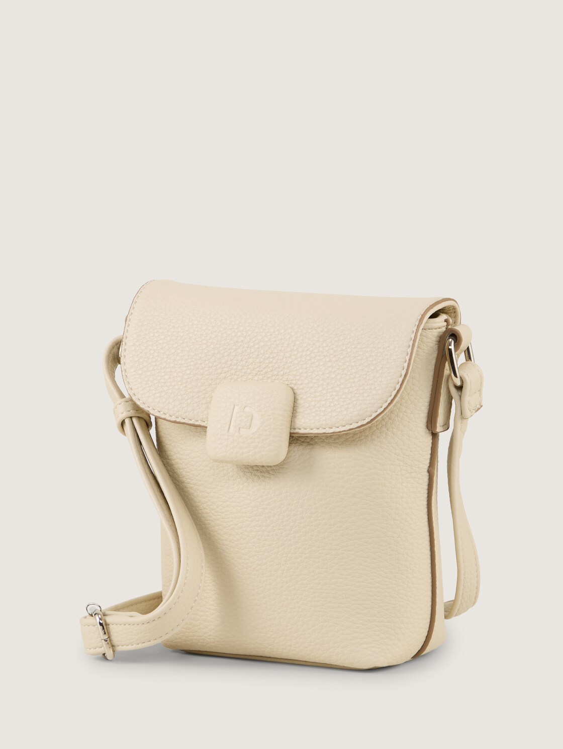 TTENNA Smartphone Tasche mit Magnetverschluss - off white / off white - seitliche Produkt-Ansicht 