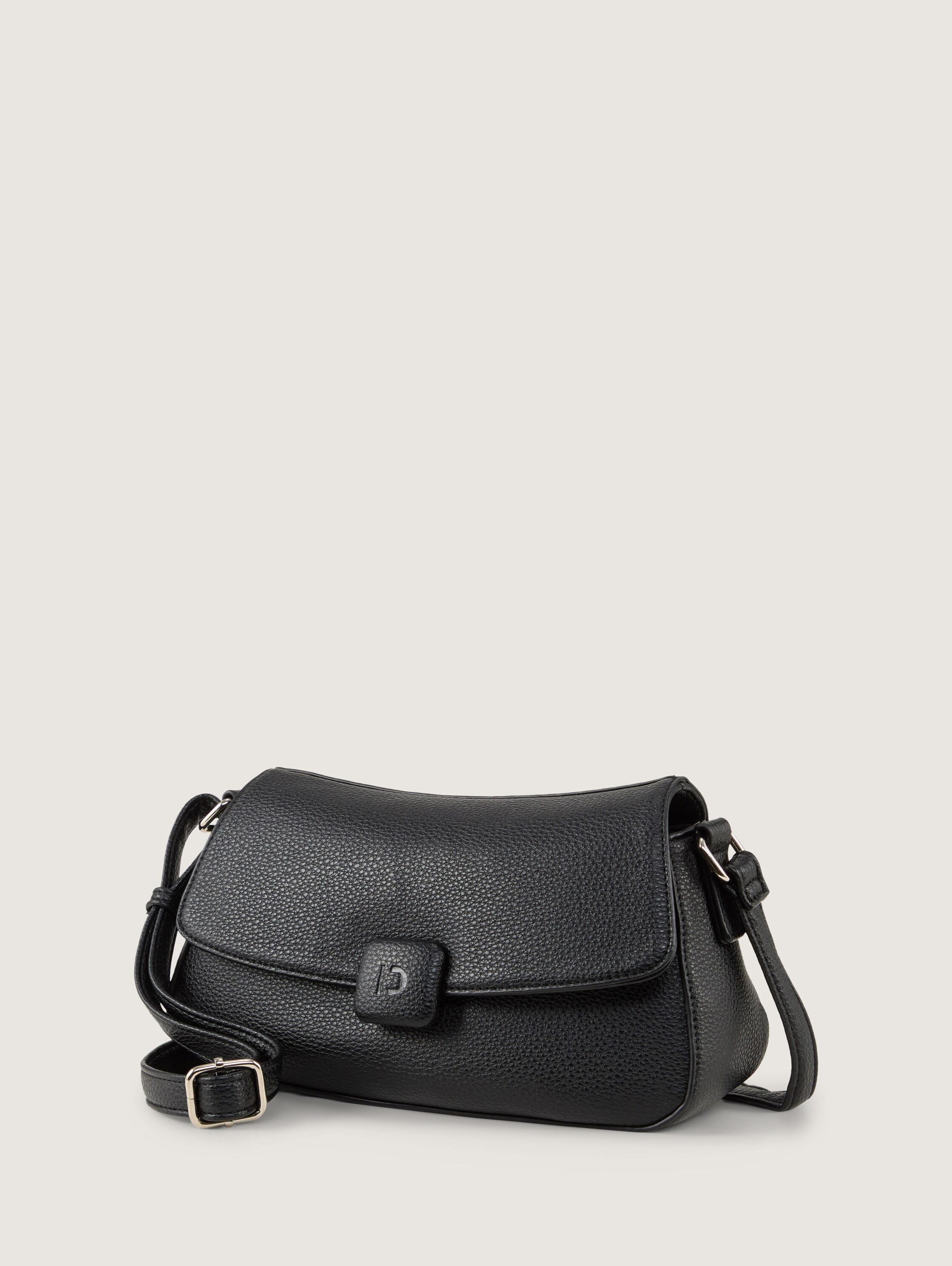 TTENNA S Umhängetasche mit Umschlag - schwarz_black - 