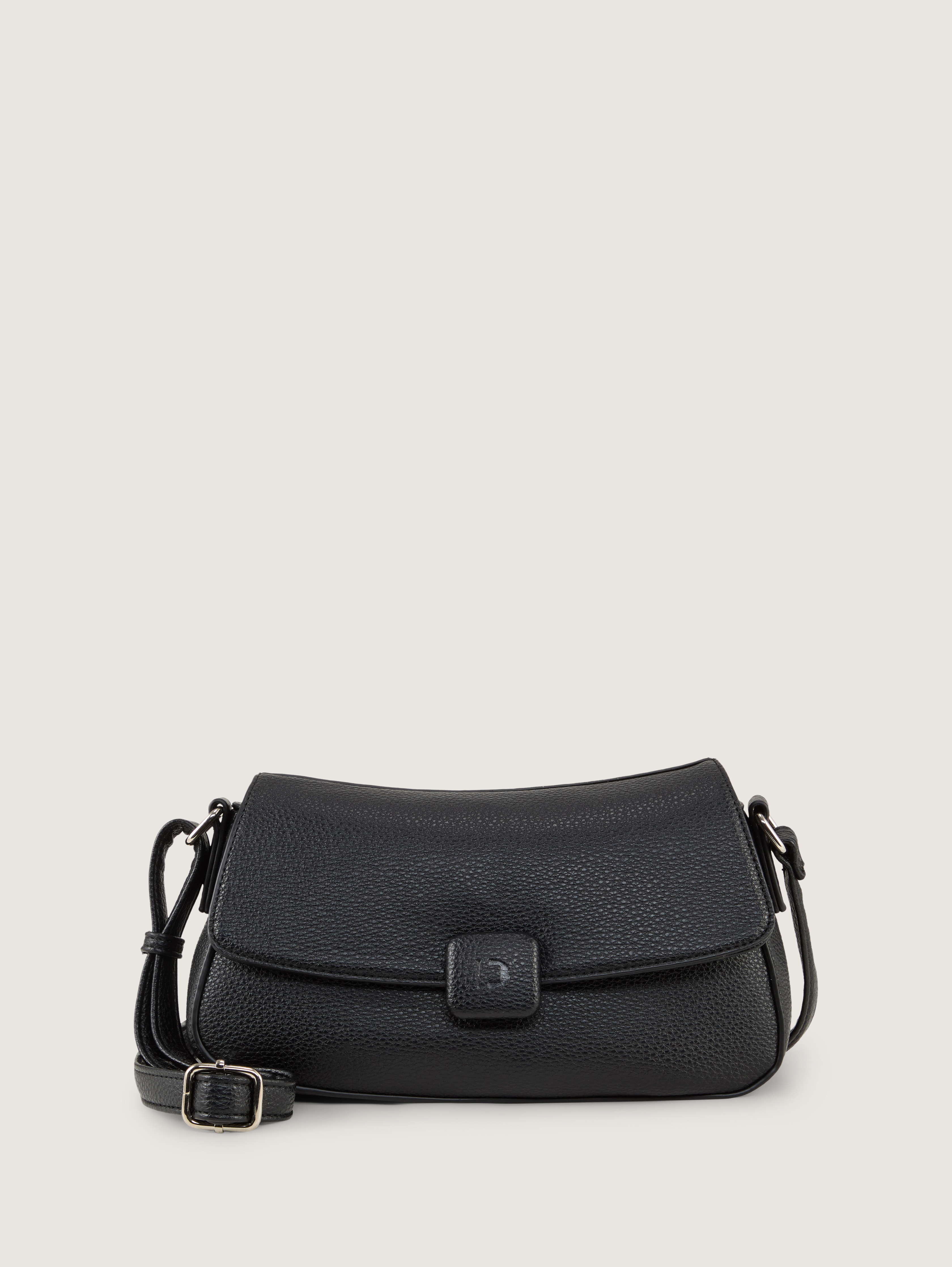 TTENNA S Umhängetasche mit Umschlag von Denim Female, schwarz / black