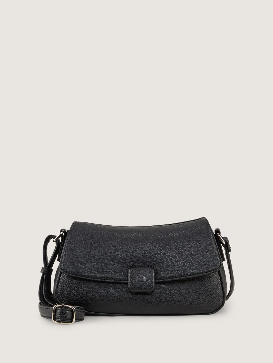 TTENNA S Umhängetasche mit Umschlag - schwarz / black - Vorder-Produkt-Ansicht