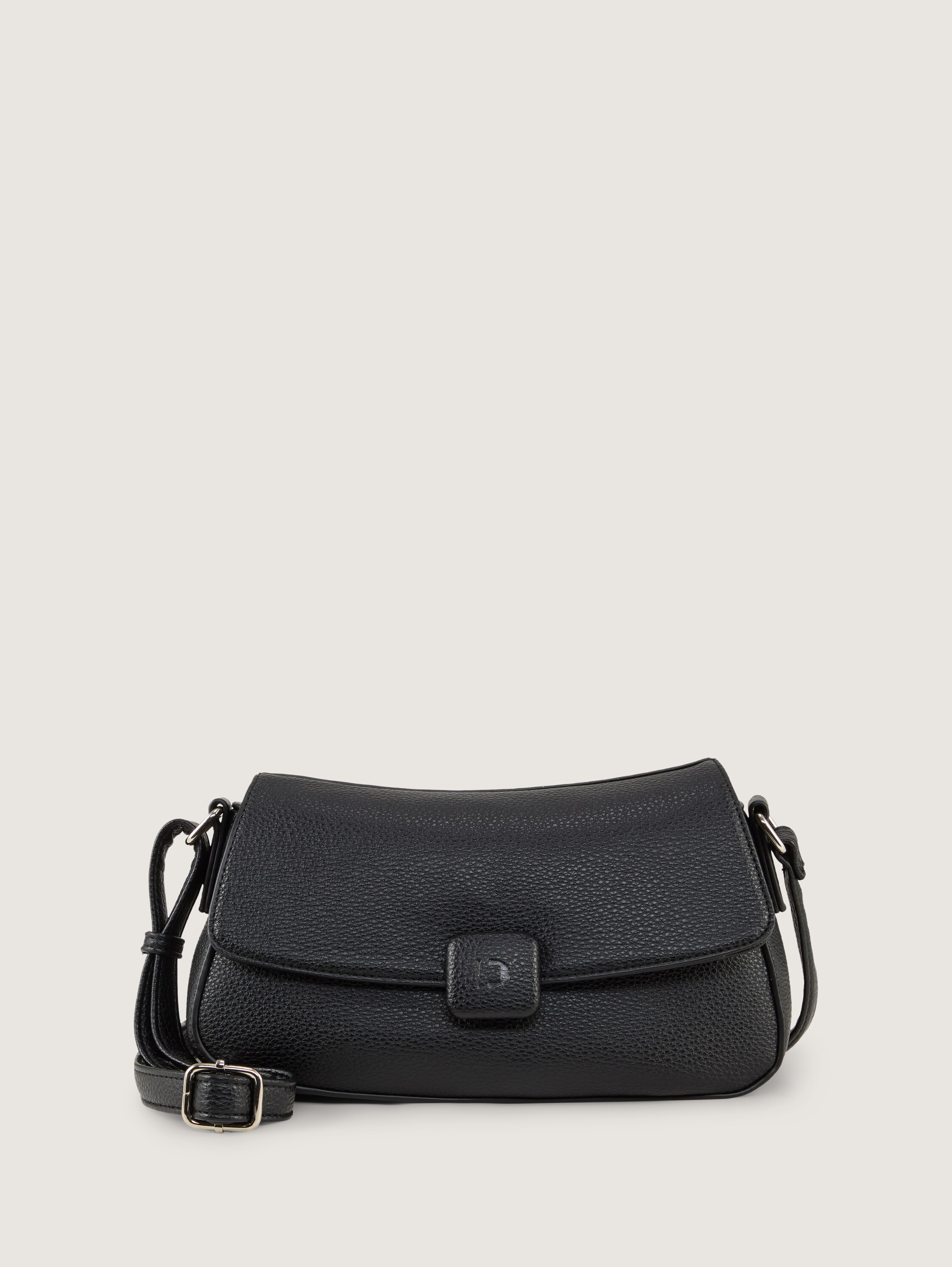 TTENNA S Umhängetasche mit Umschlag - schwarz_black - 