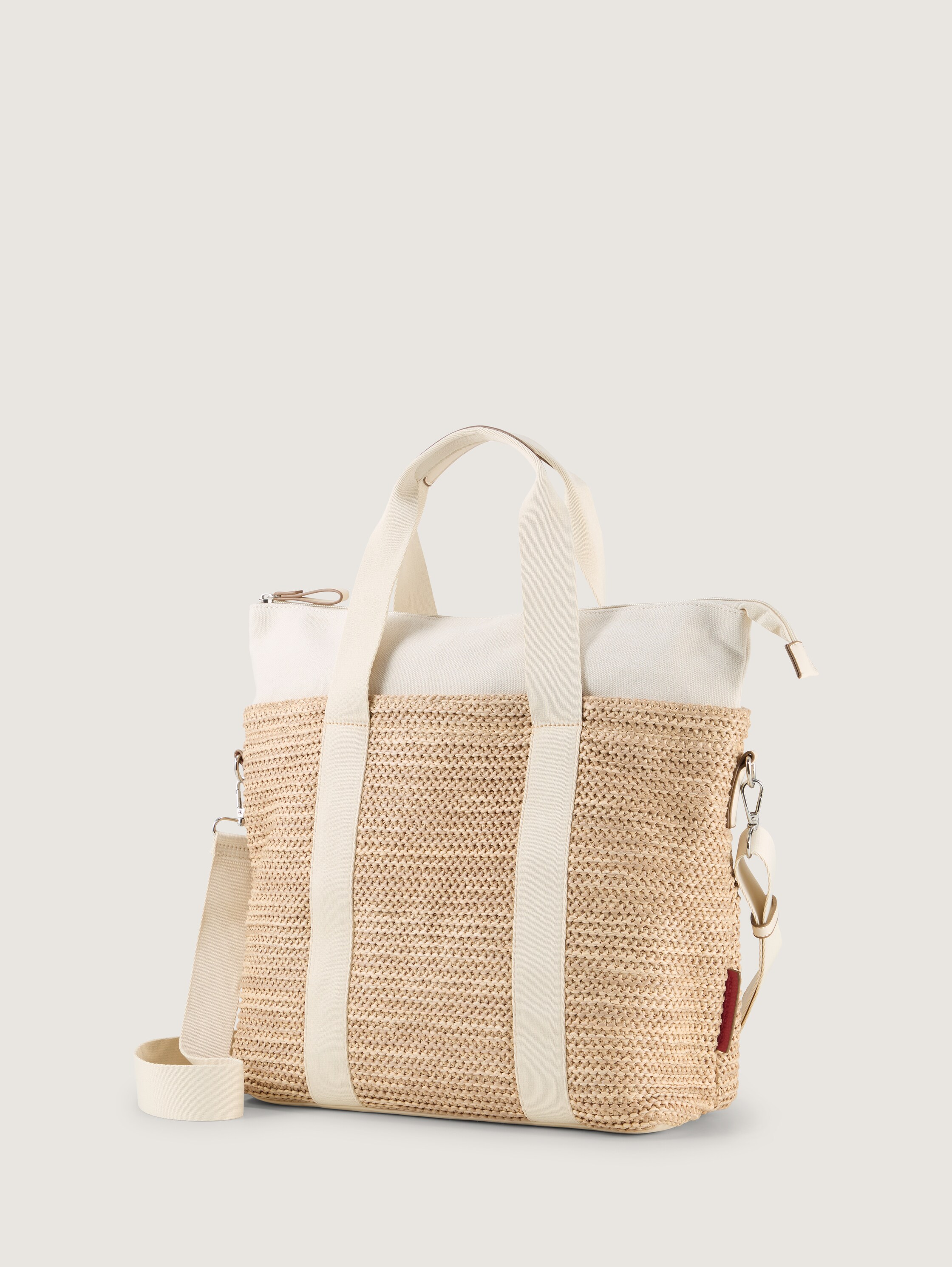 TTVICKY L Shopper aus Bast - mixed_beige - 